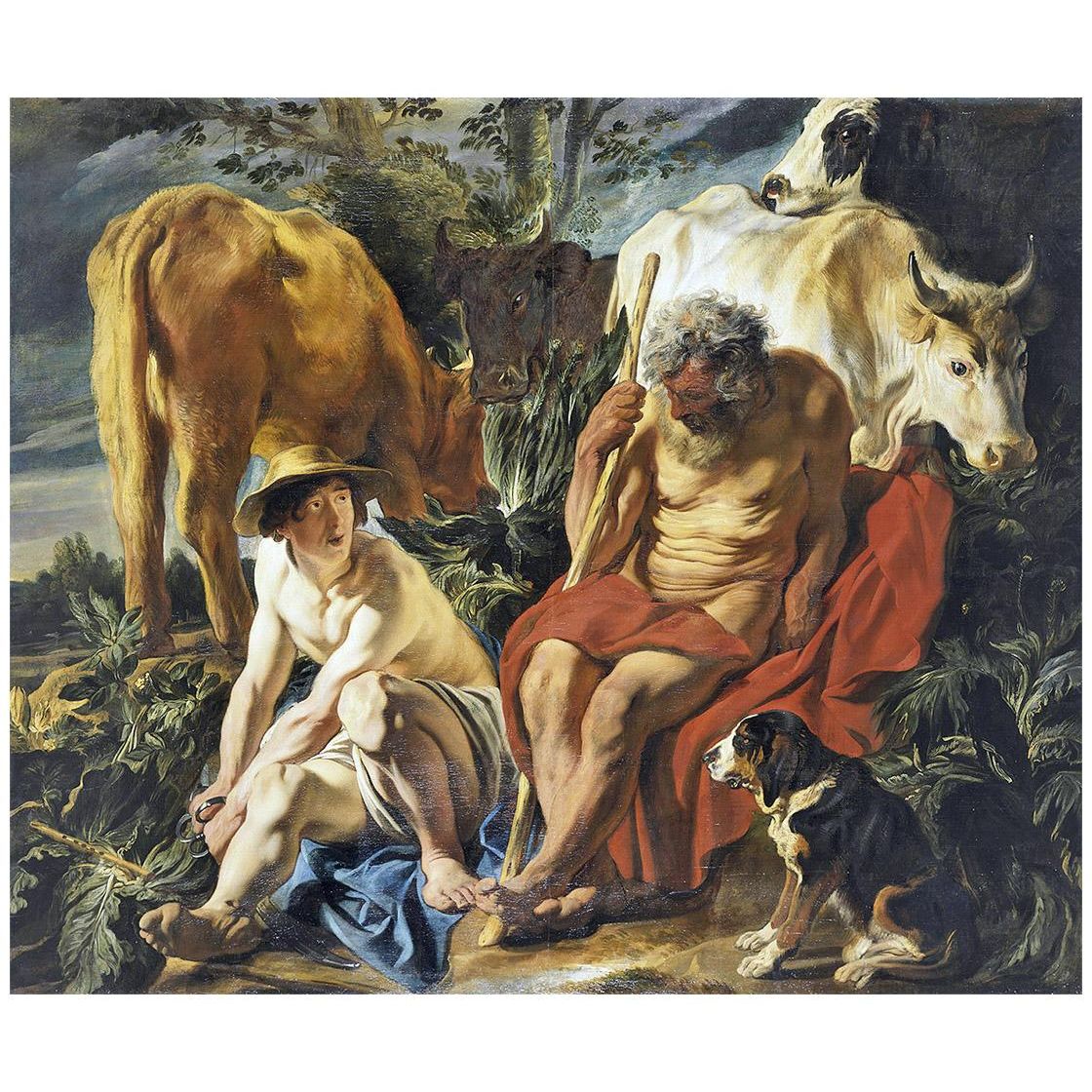 Jacob Jordaens. Mercure and Argus. 1620. Musee des Beaux Arts Lyon