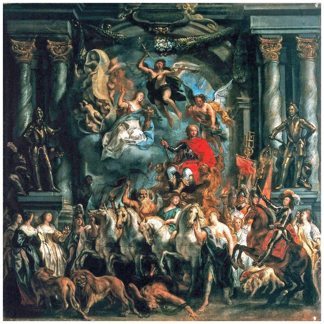 Jacob Jordaens. Triumph of Prince of Orange. 1651. National Museum Warsaw