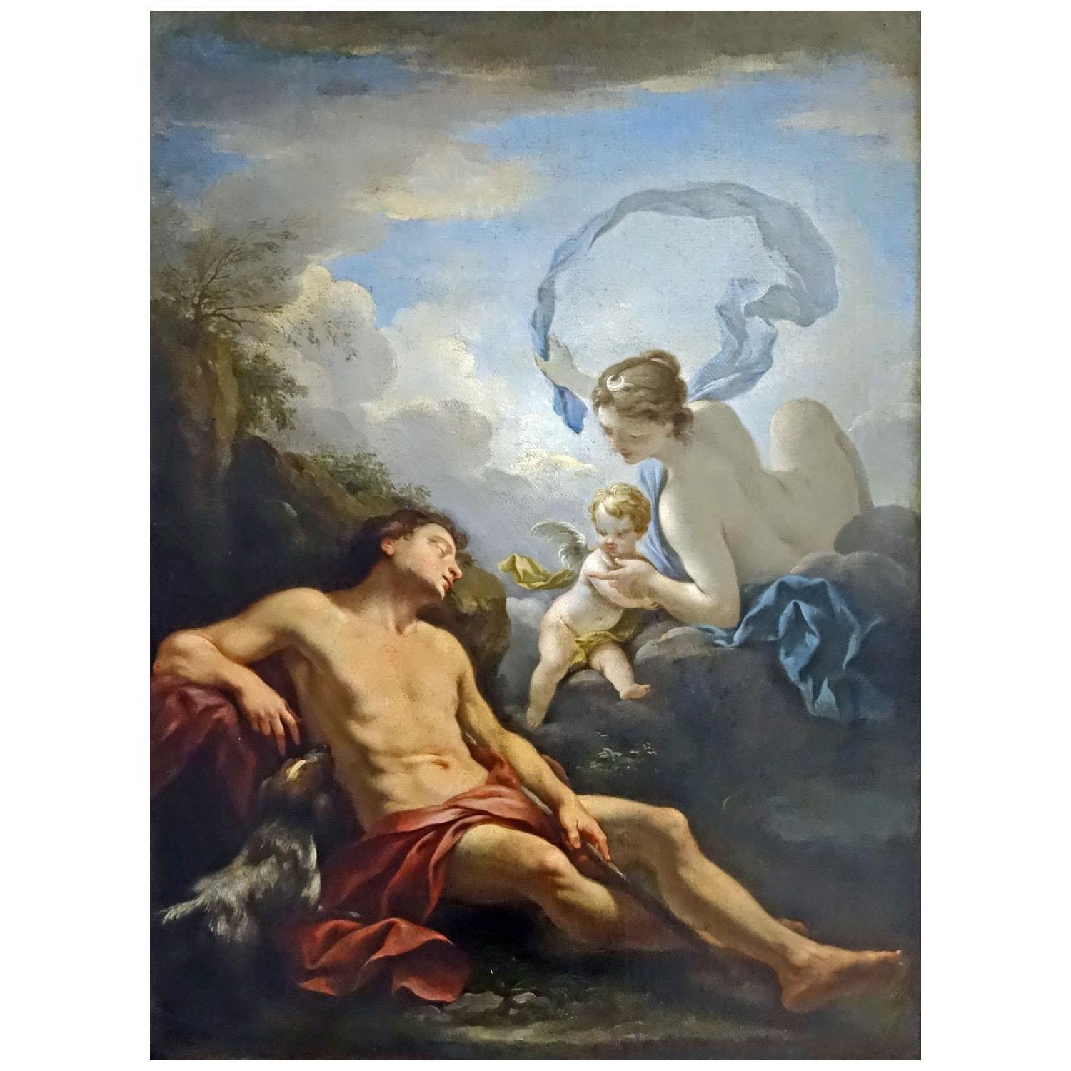 Jean-Baptiste van Loo. Diane et Endymion. 1723. KMSKB Brussels