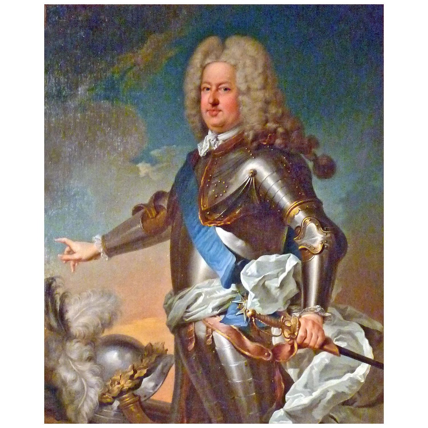 Jean-Baptiste van Loo. Stanisław Leszczyński. 1727. Château de Versailles