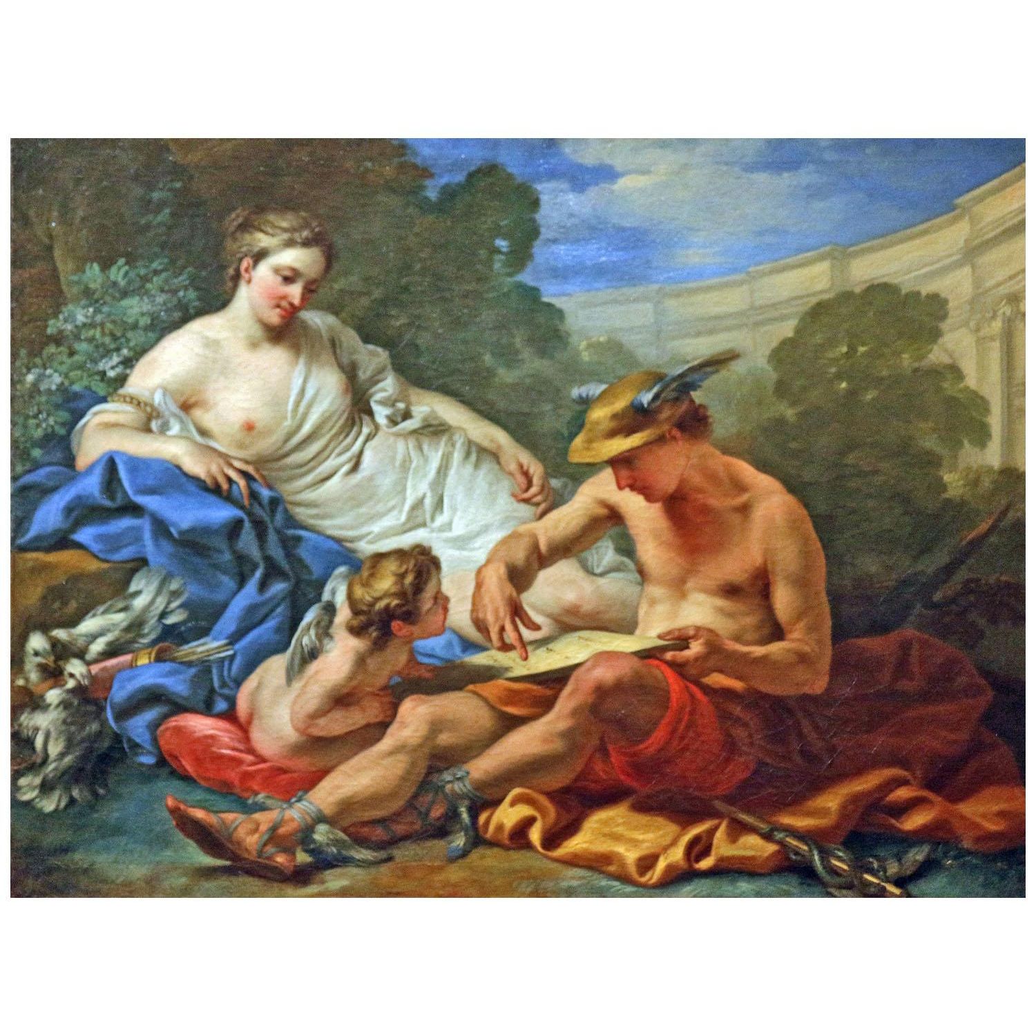 Jean-Baptiste van Loo. L'Education de l'Amour. 1736. Musee Granet Aix-en-Provence