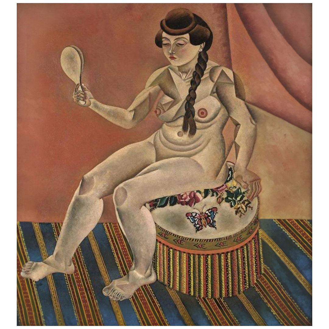 Joan Miro. Nude with the Mirror. 1919. K20 Dusseldorf