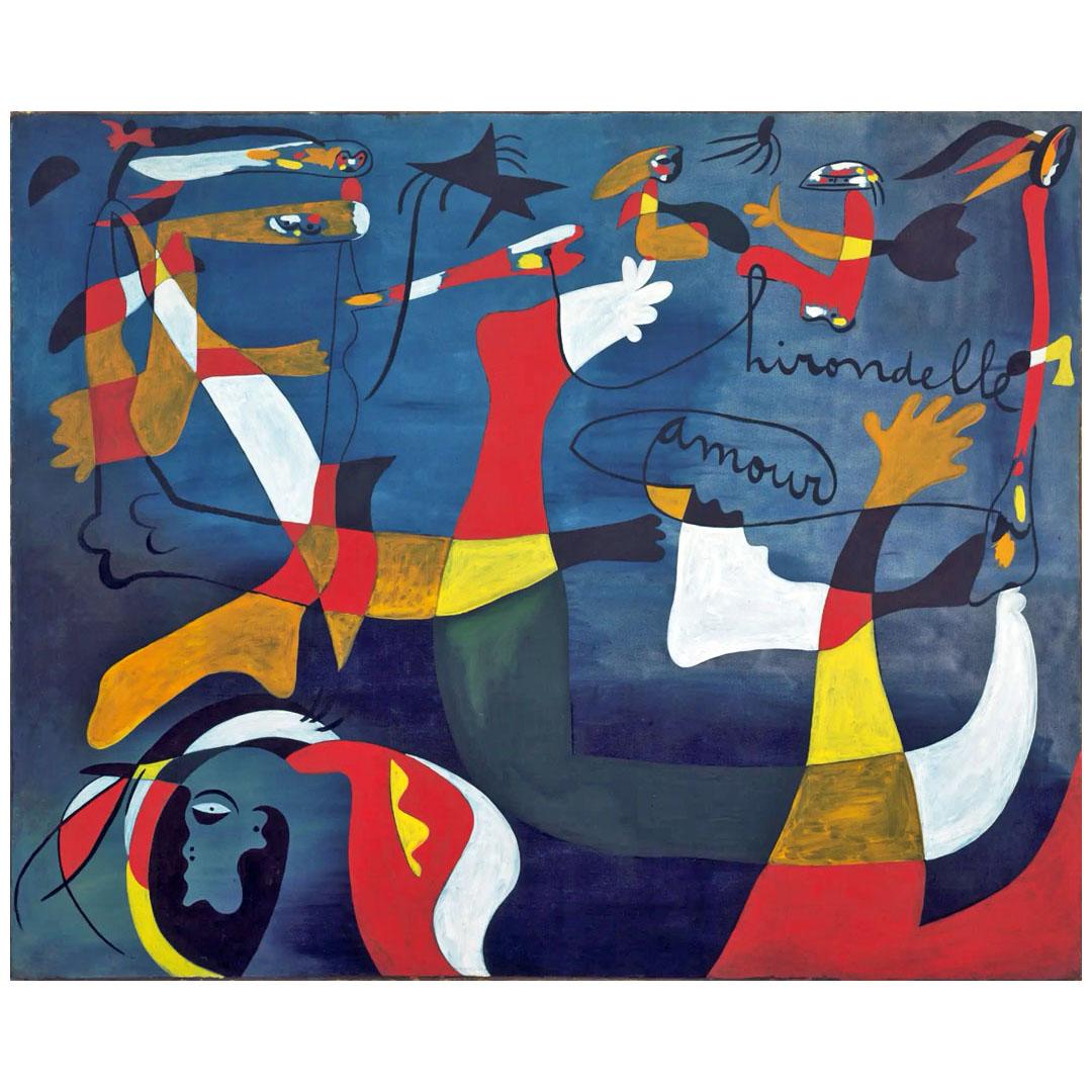 Joan Miro. Hirondelle. Amour. 1934. MoMA NY