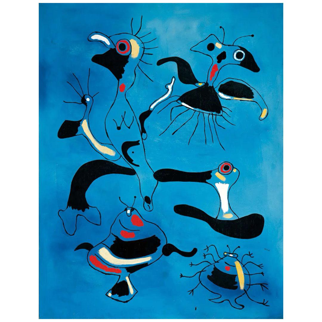 Joan Miro. Oiseaux et insectesю 1938. Albertina Wien