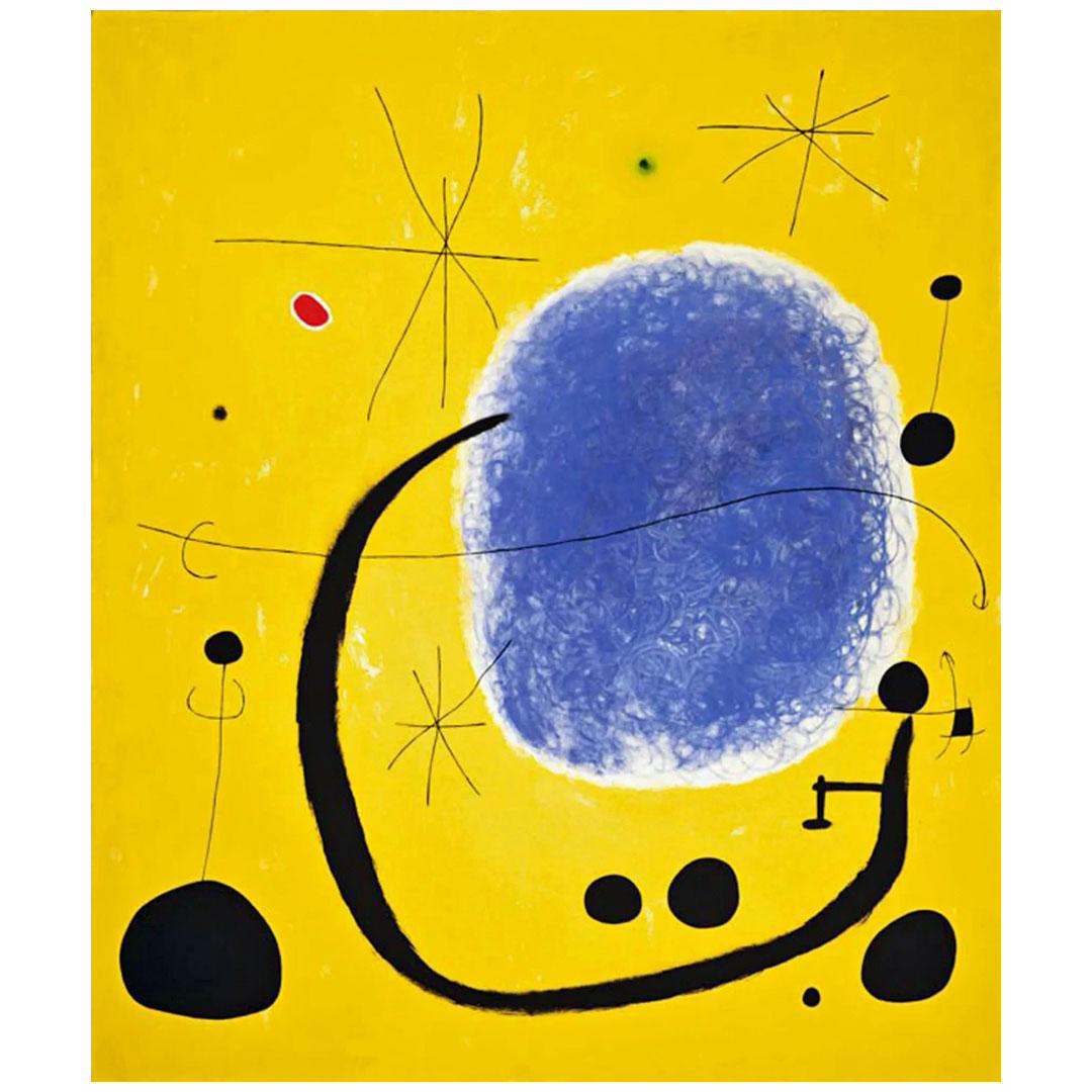 Joan Miro. Or d'Azur. 1967. Joan Miro Foundation Barcelona