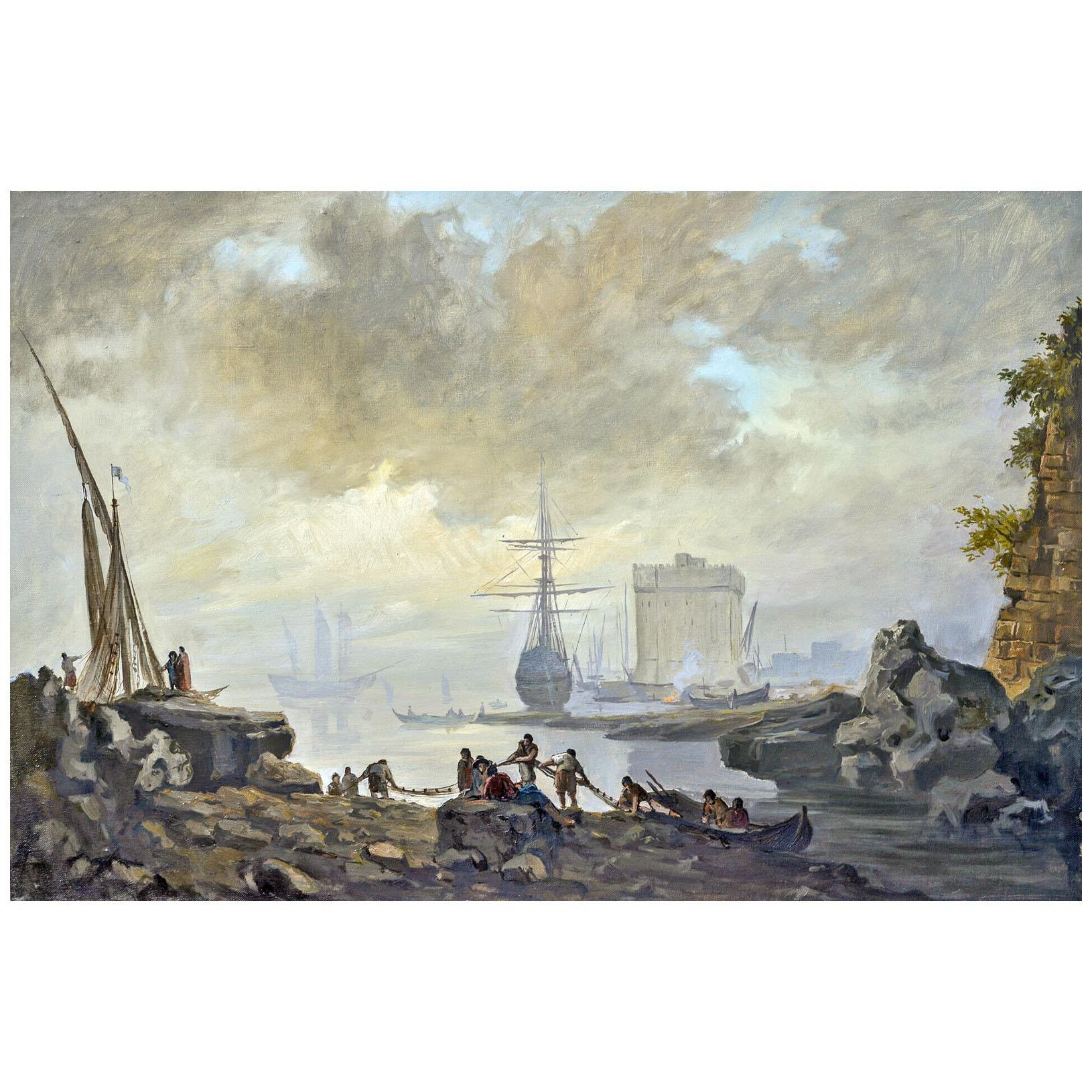 Joseph Vernet. Vue marine. La brume. 1745. Pushkin Museum