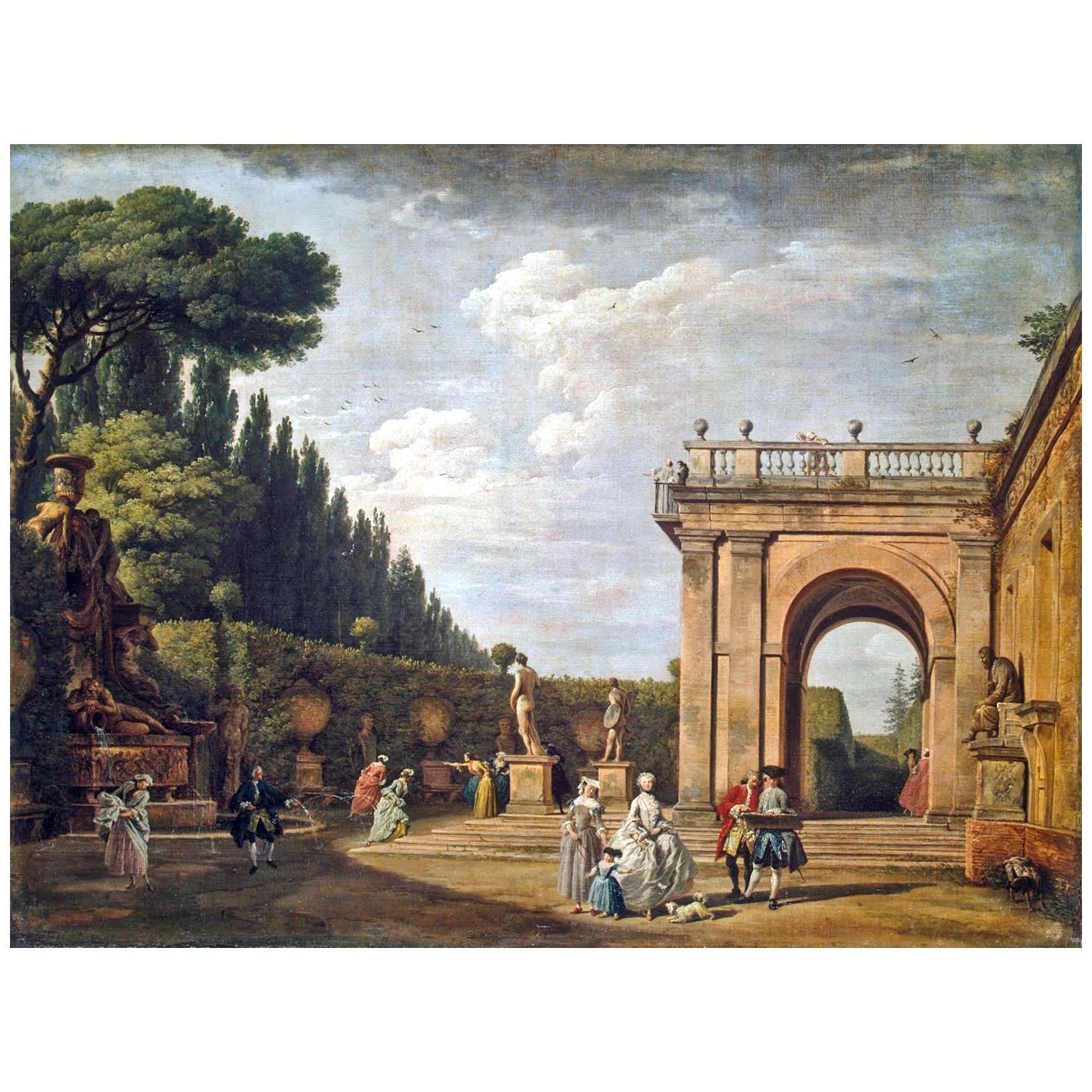 Joseph Vernet. Villa Ludovisi. 1749. Hermitage Museum