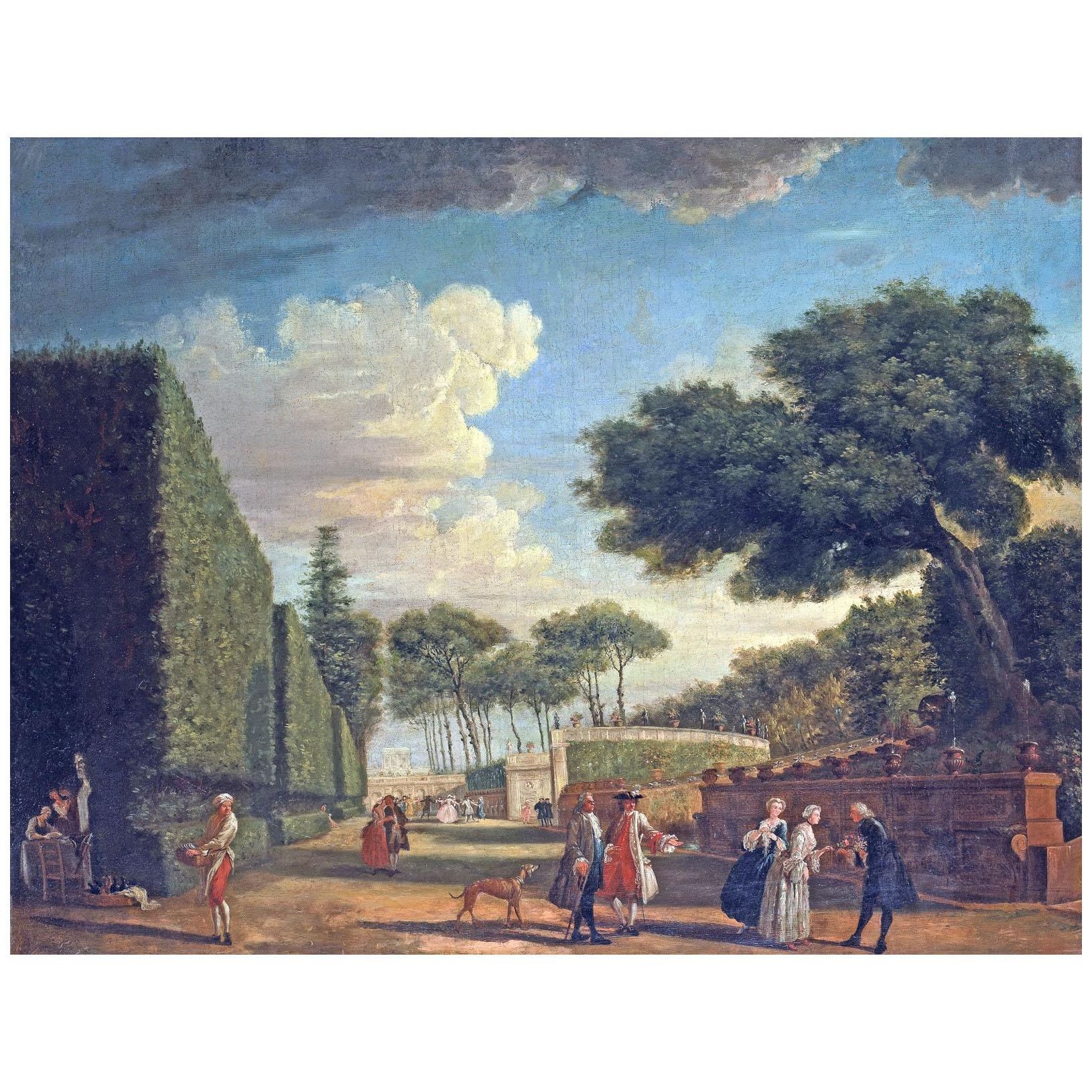 Joseph Vernet. Parc de la Villa Pamphili à Rome. 1749. Pushkin Museum