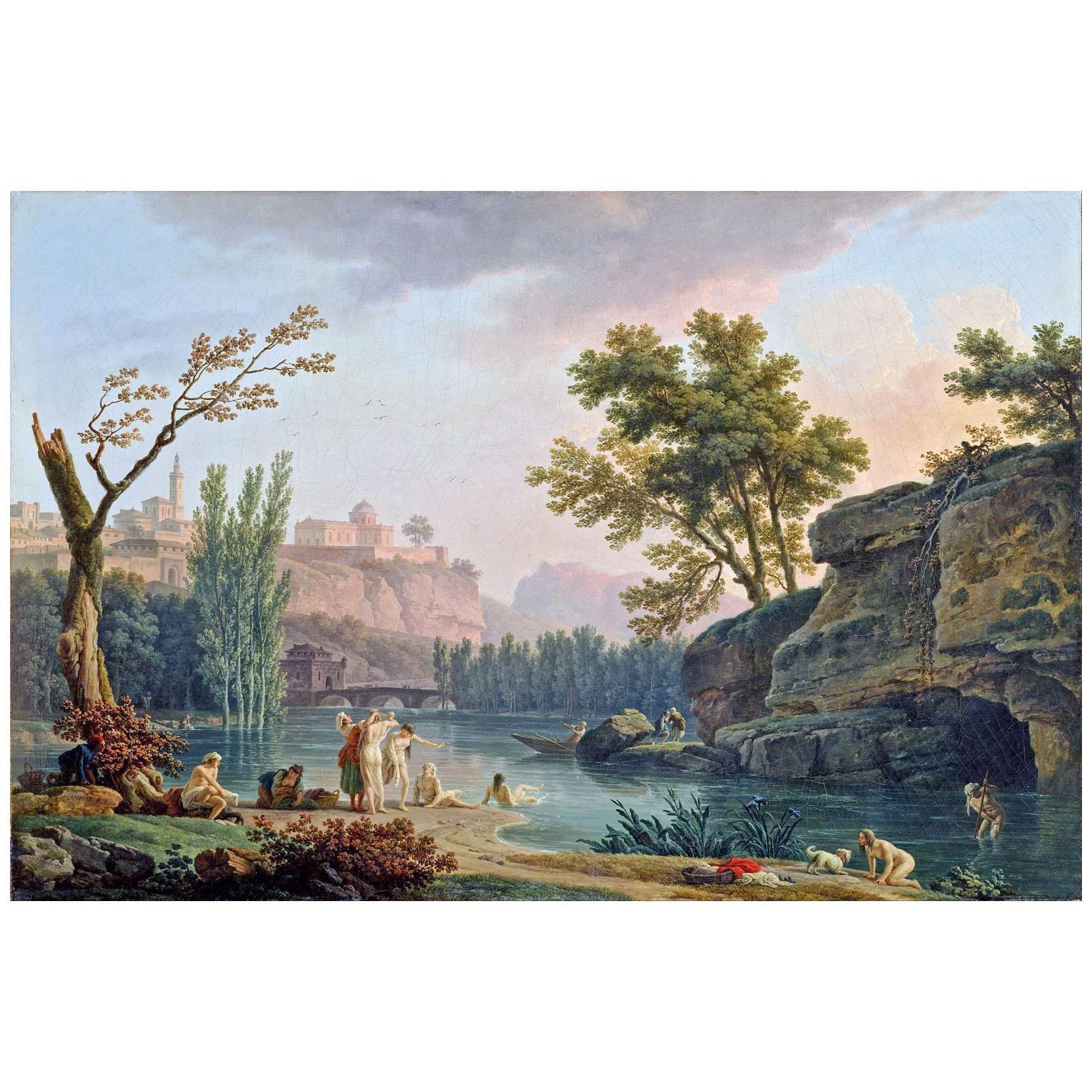 Joseph Vernet. Soirée d'été, Paysage en Italie. 1773. NMWA Tokyo
