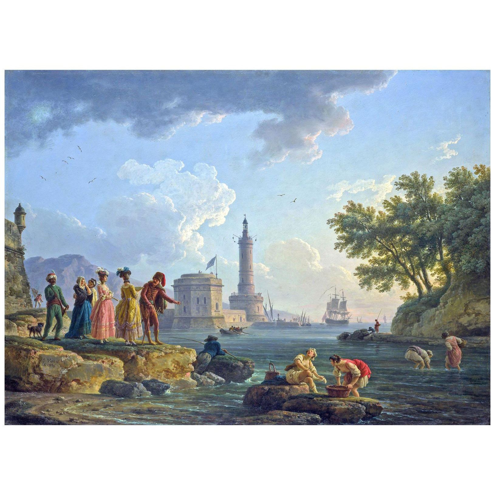 Joseph Vernet. Un Bord de Mer. 1776. National Gallery London