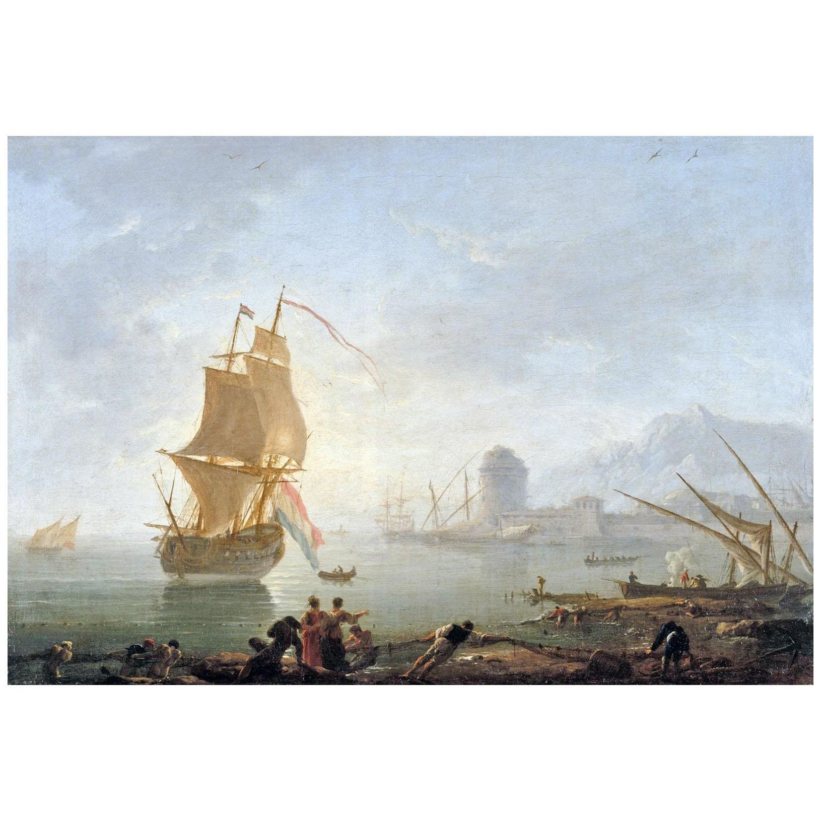 Joseph Vernet. Le midi, pêcheurs tirant un filet. 1781. НГХМ, Nizhny Novgorod