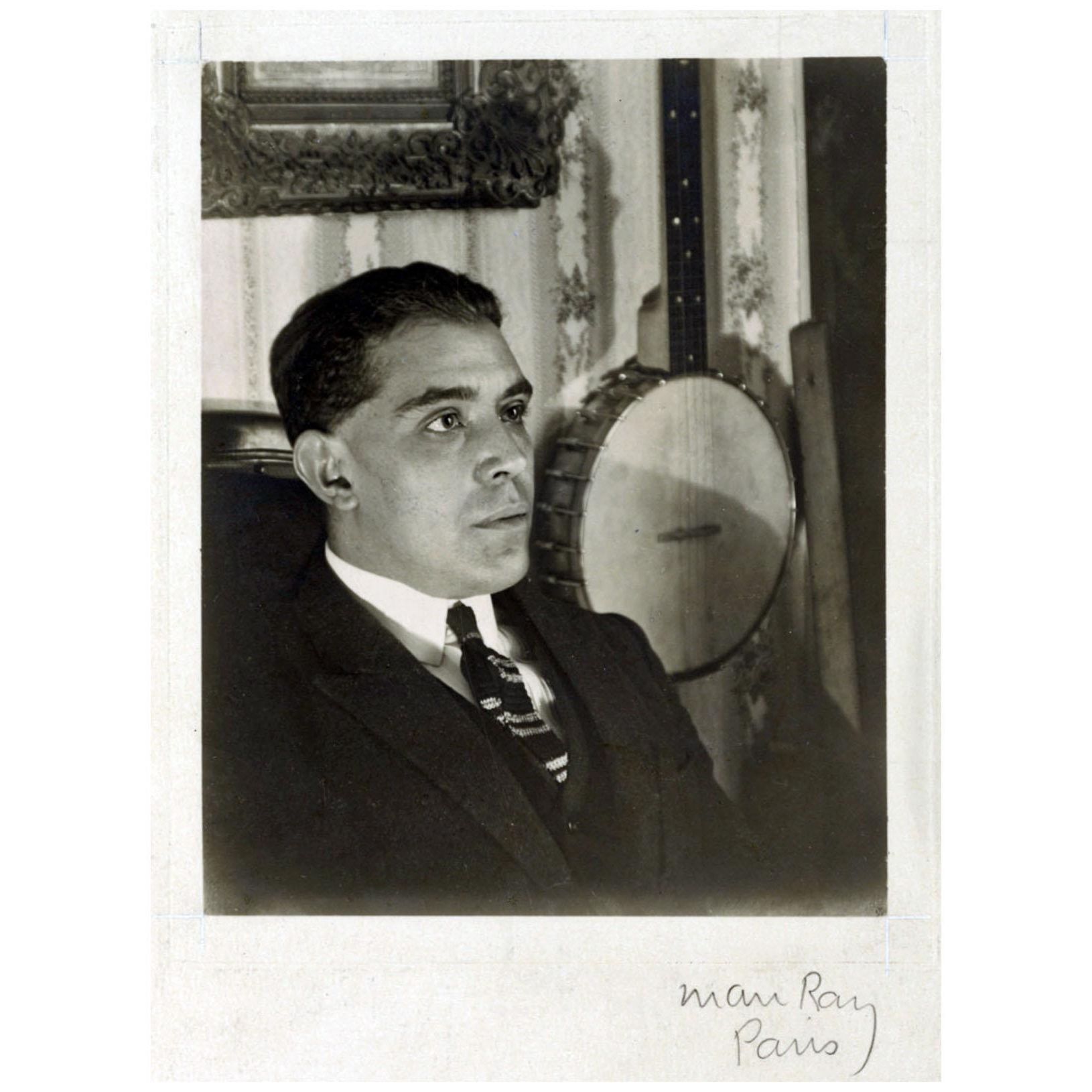 Juan Gris. Photo by Man Ray, Paris. 1922. Paul Getty Museum LA