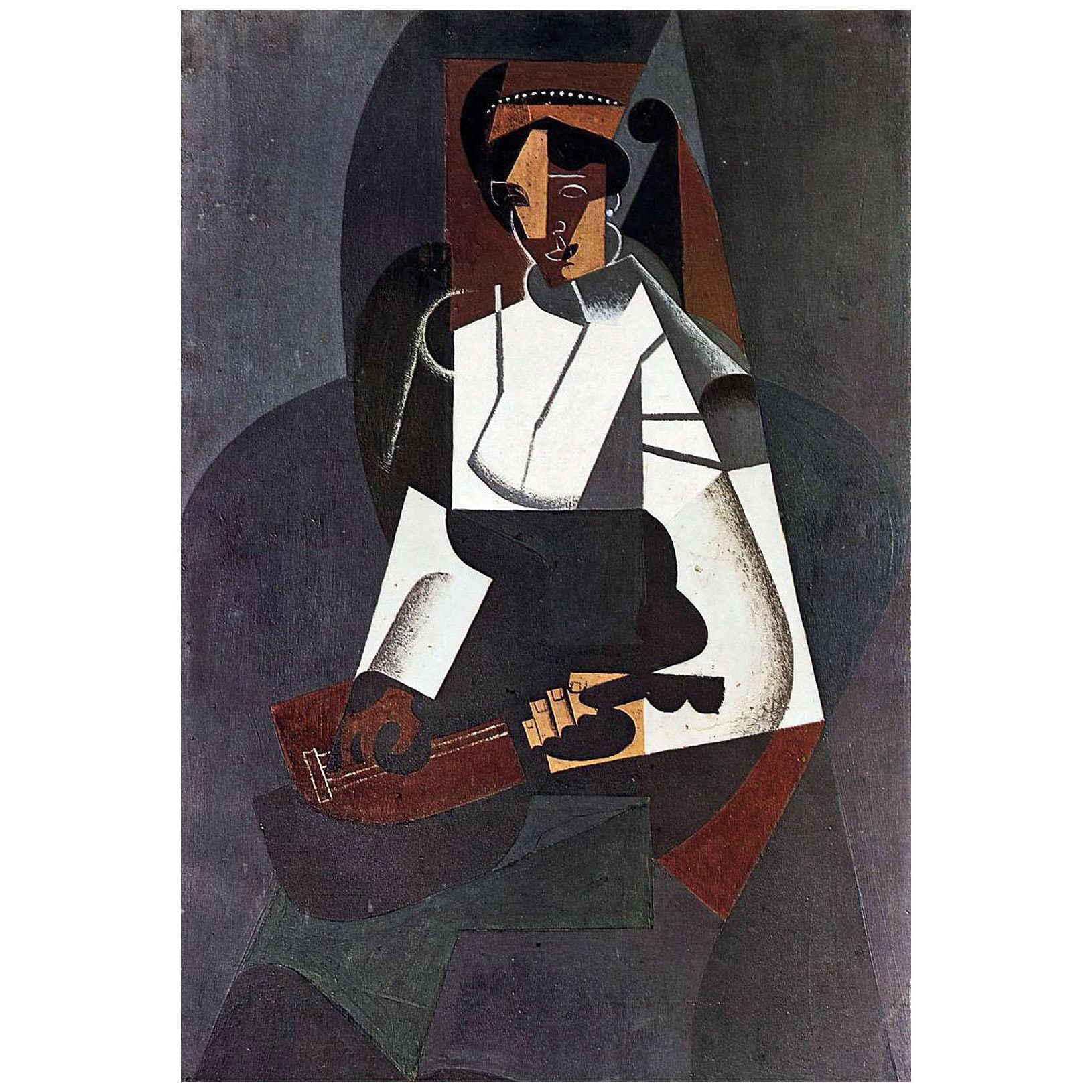 Juan Gris. La femme a la mandolin. 1916. Kunstmuseum Basel