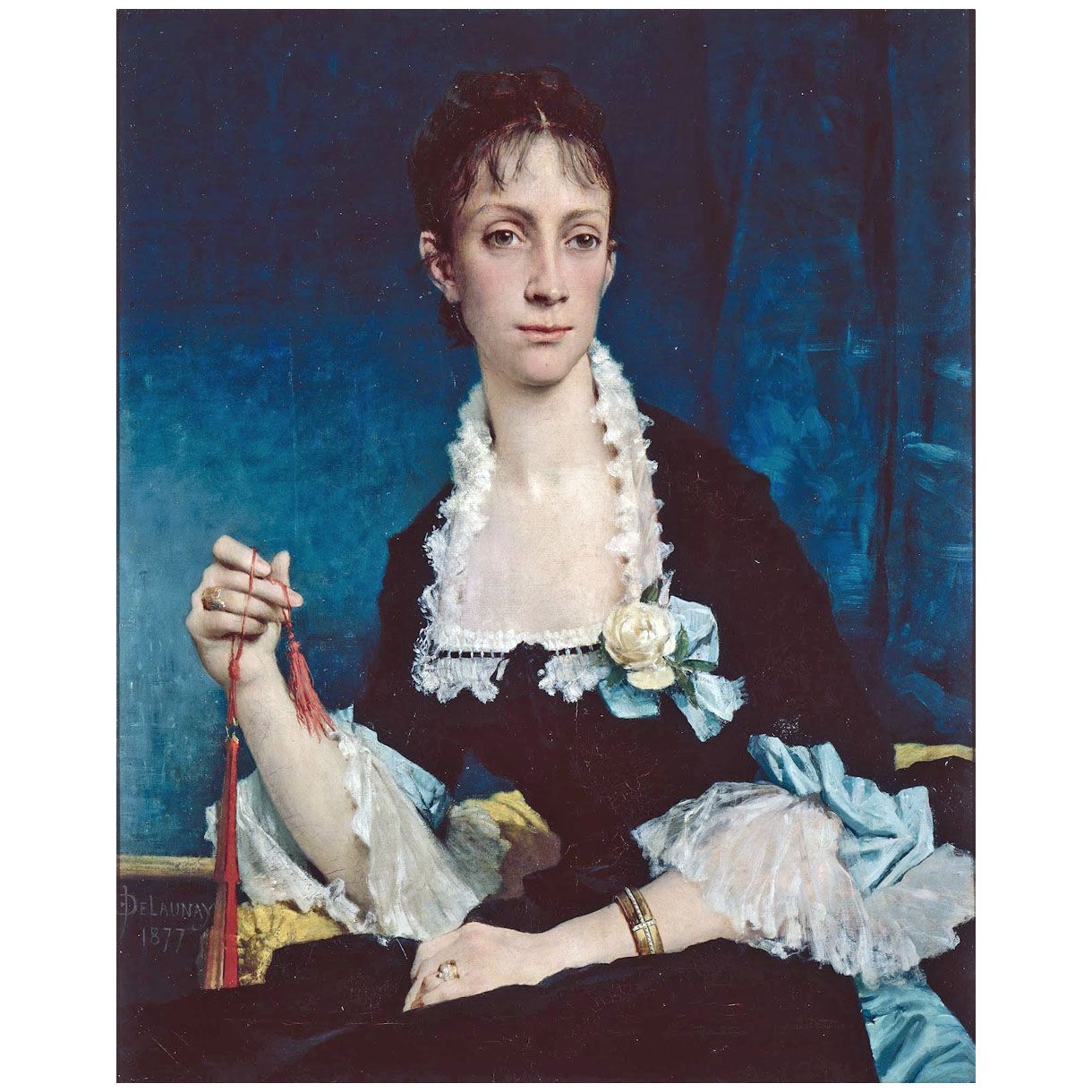 Jules-Elie Delaunay. Madame Raul-Andre Philippe. 1877. Musee d’Arts de Nantes