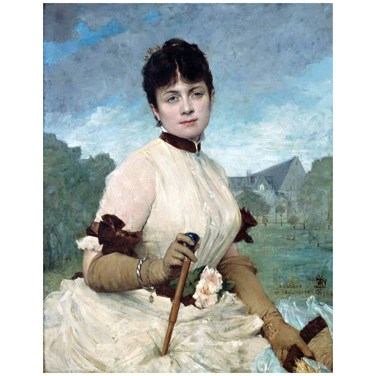 Jules-Elie Delaunay. Madame Marie Toulmouche. 1884. Musee d’Arts de Nantes