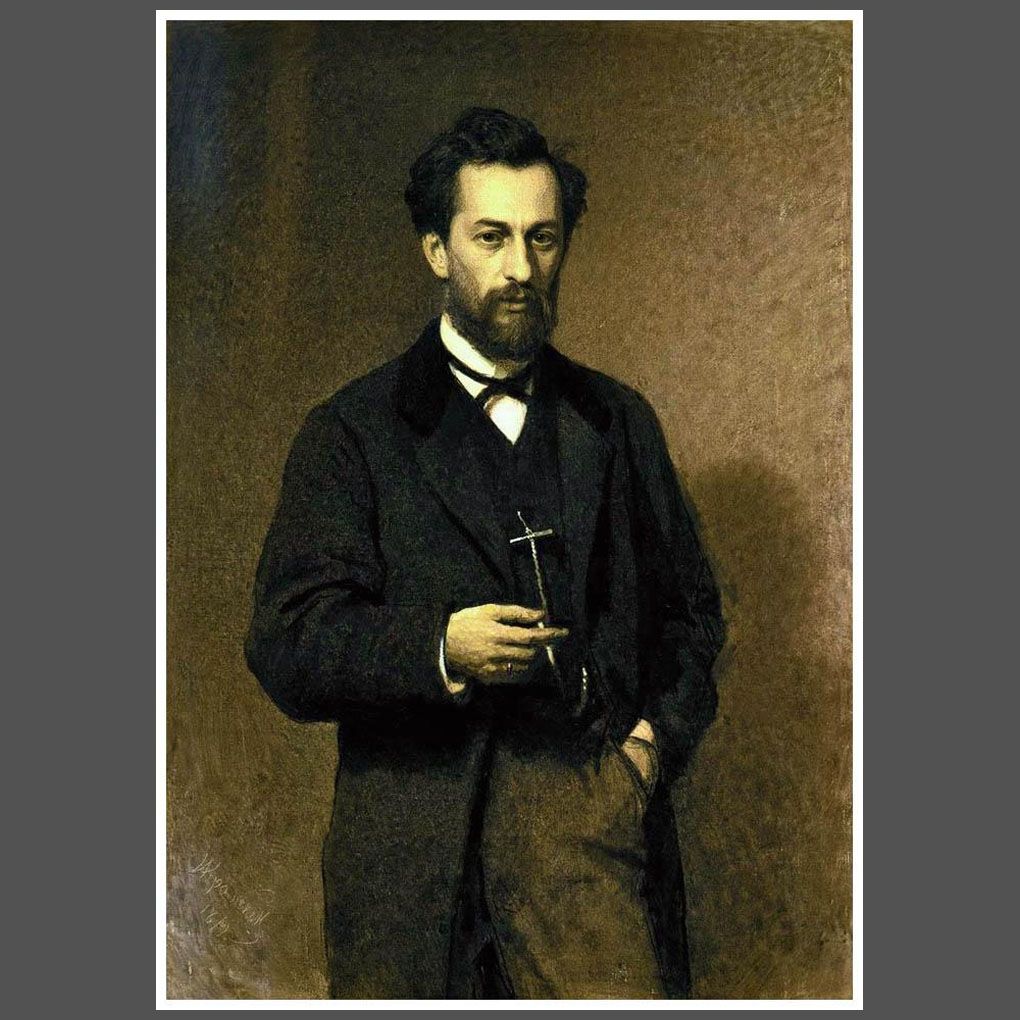 И.Н. Крамской. Портрет художника Михаила Клодта. 1871