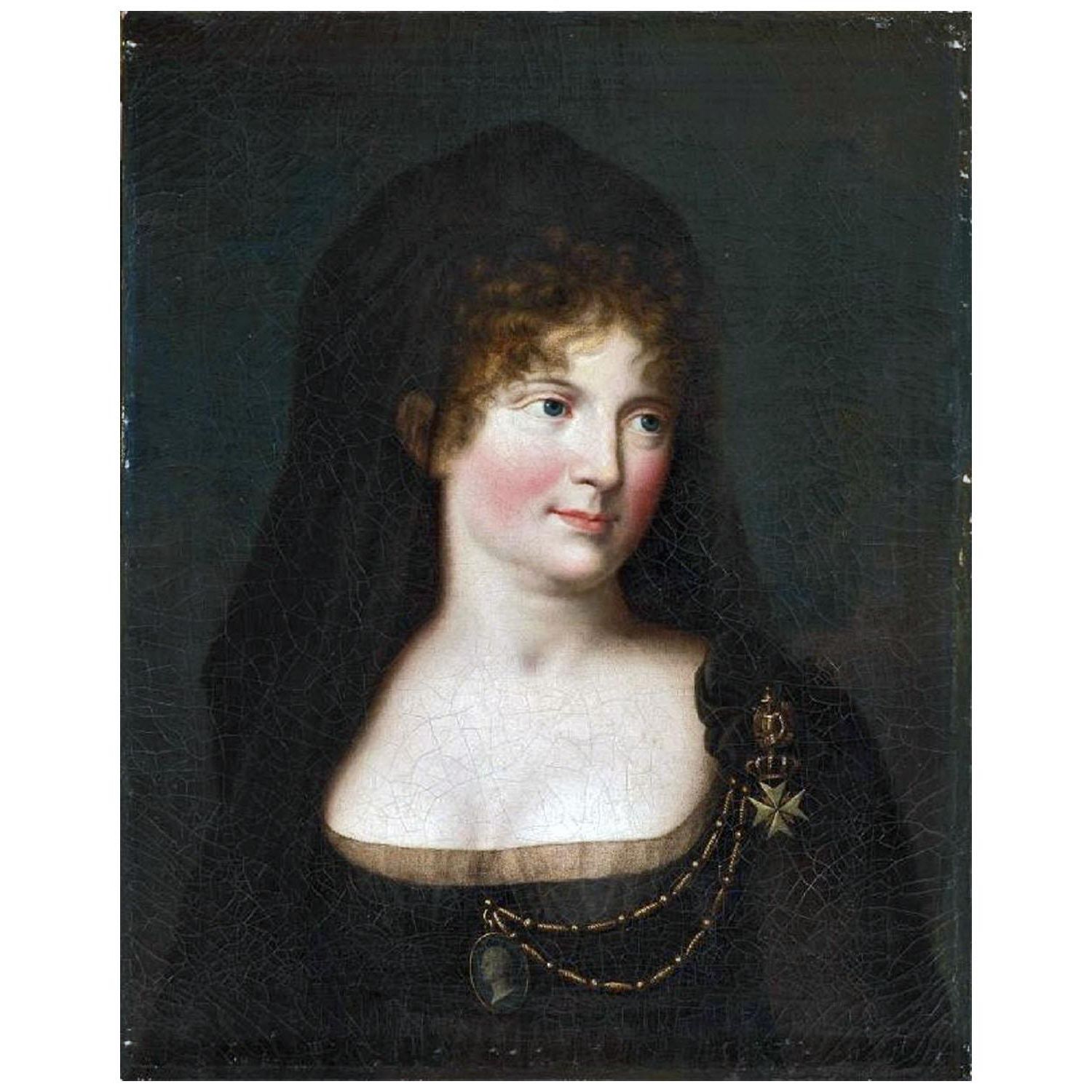 Gerhard von Kügelgen. Maria Fjodorowna von Russland. 1801. Schloss Pawlowsk