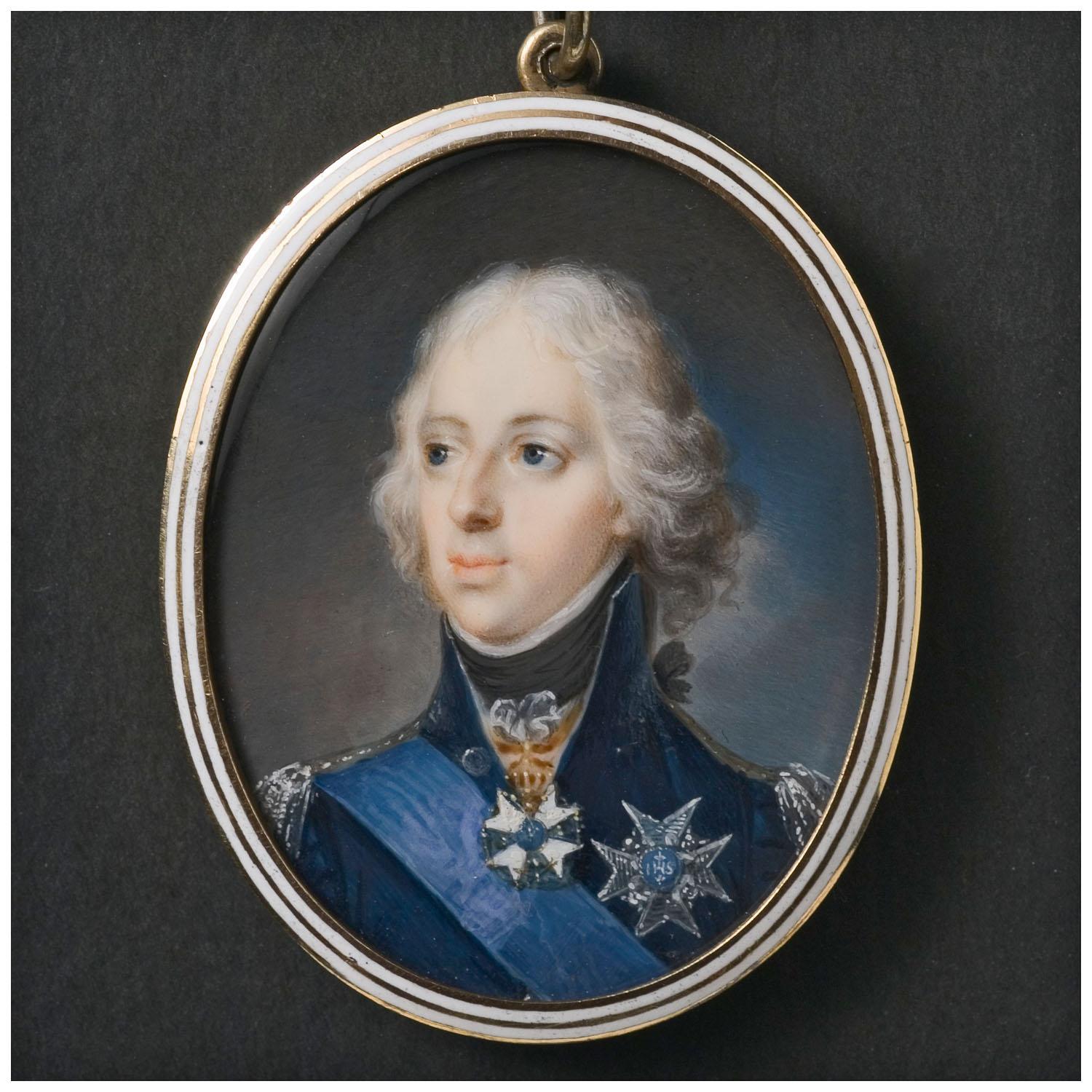 Gerhard von Kügelgen. Gustav IV Adolf. 1802. Nationalmuseum Stockholm