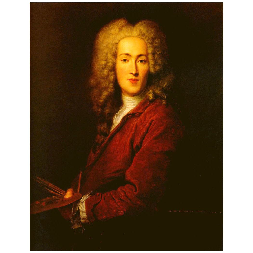 Nicolas Lancret. Autoportrait. 1720
