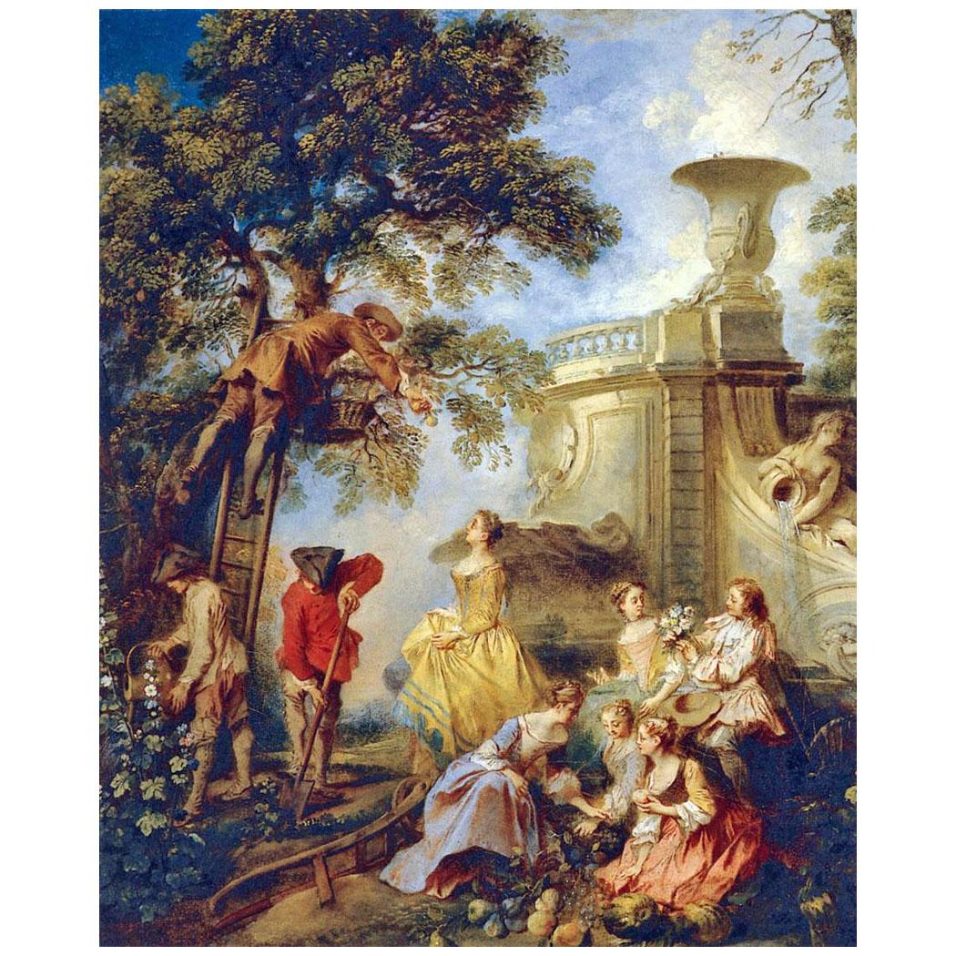 Nicolas Lancret. La Terre. 1730. Museo Thyssen-Bornemisza, Madrid