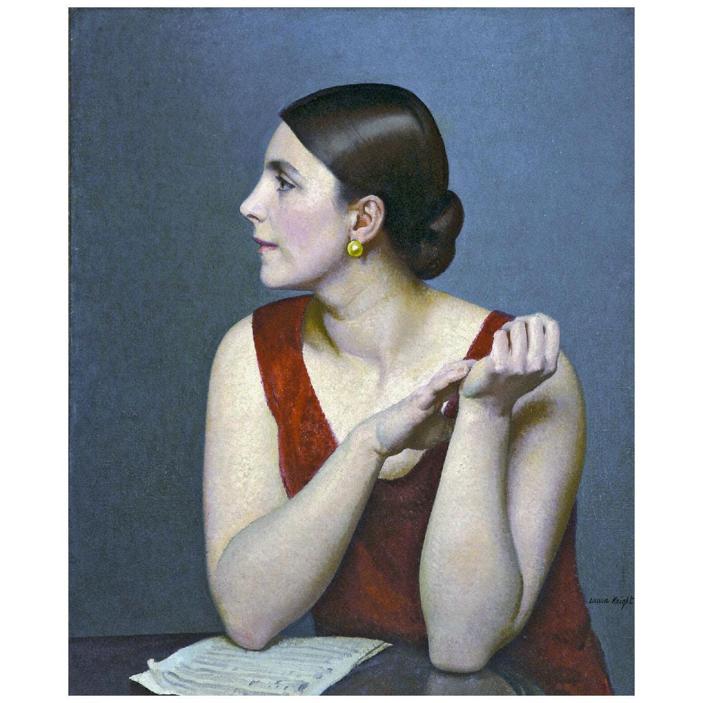 Laura Knight. Ethel Bartlett. 1926. Atkinson Art Museum Southport