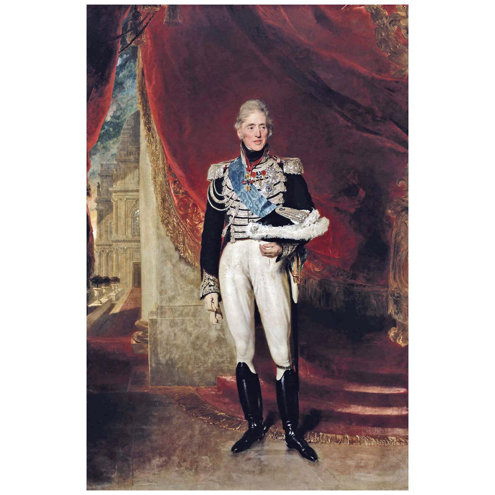 Thomas Lawrence. Charles X, King of France. 1825. Royal Collection London