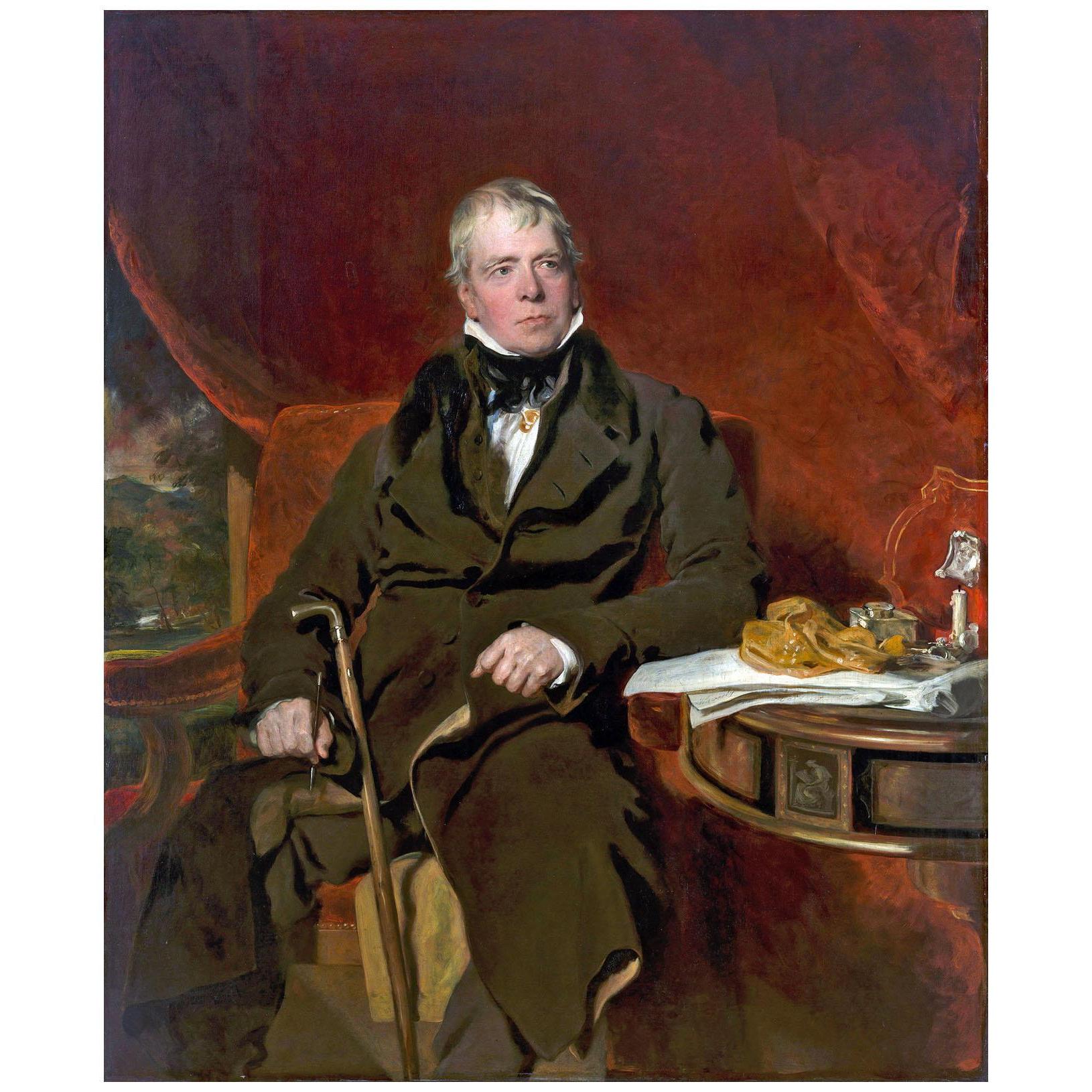 Thomas Lawrence. Walter Scott. 1820-1826. Royal Collection London