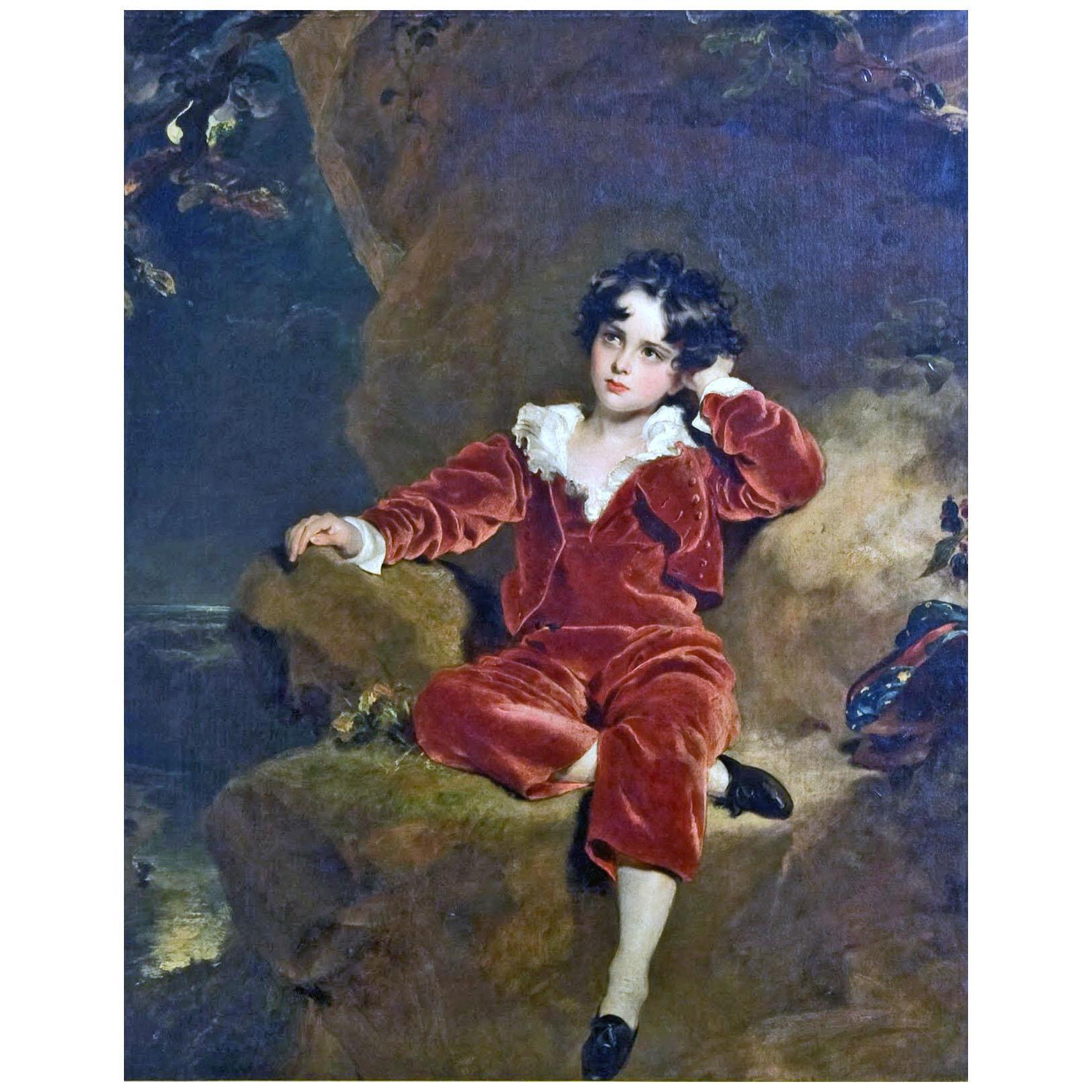 Thomas Lawrence. The Red Boy. 1825. National Gallery London