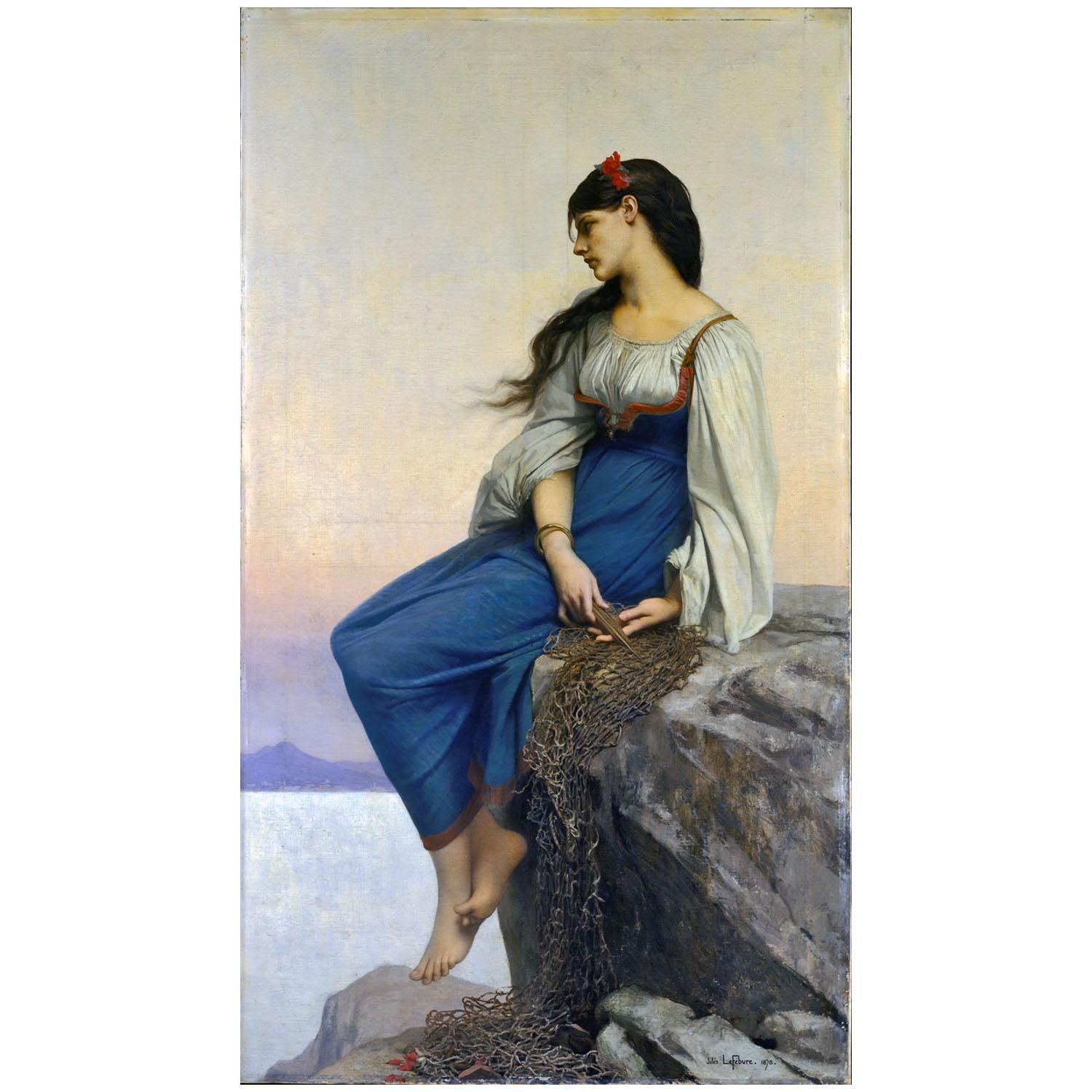 Jules Lefebvre. Graziella. 1878. Metropolitan Museum of Art NY