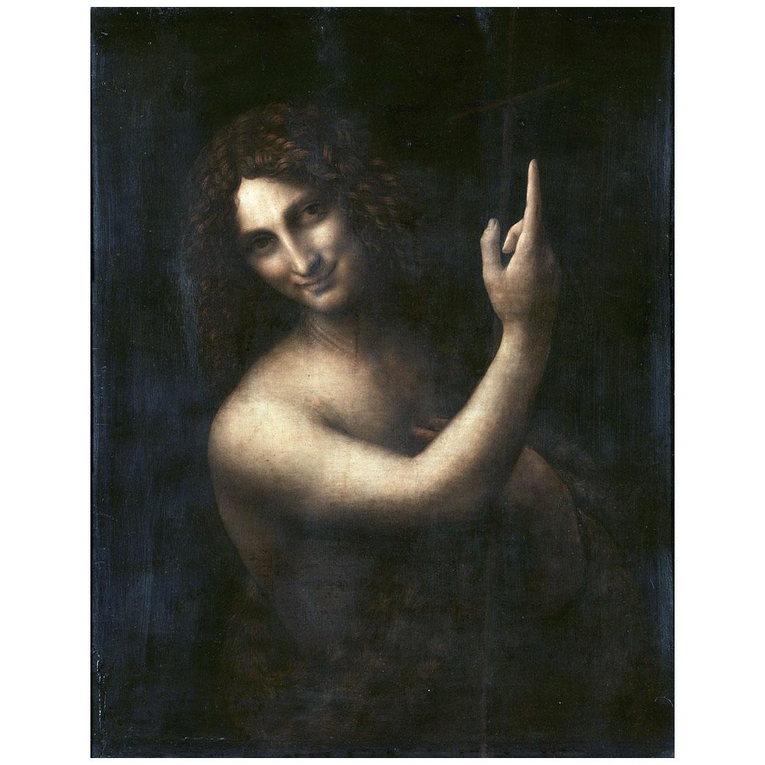 Leonardo da Vinci. San Giovanni Battista. 1514-1516. Louvre Paris