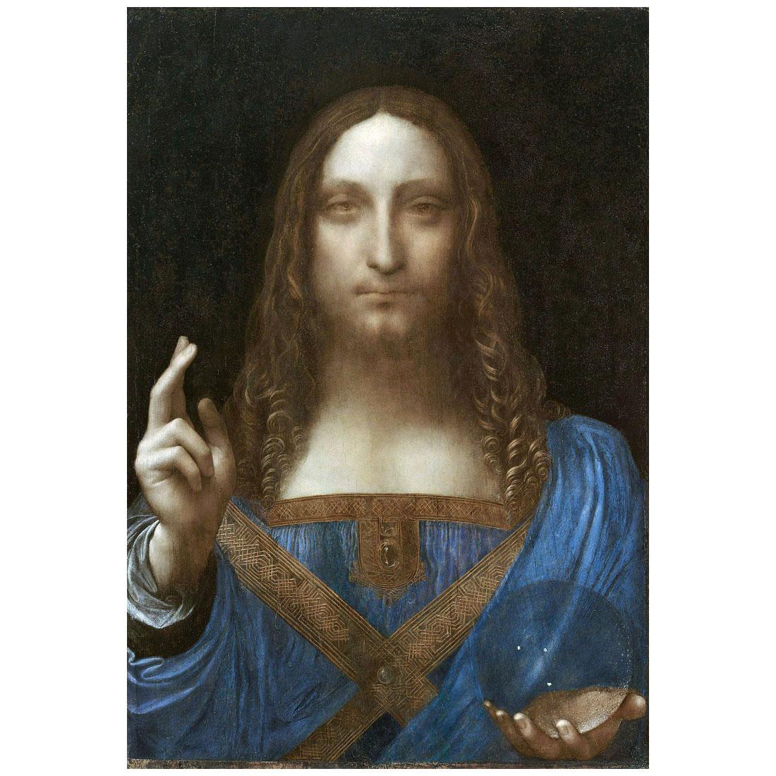 Leonardo da Vinci (?). Salvator Mundi. 1500. Louvre Abu Dhabi
