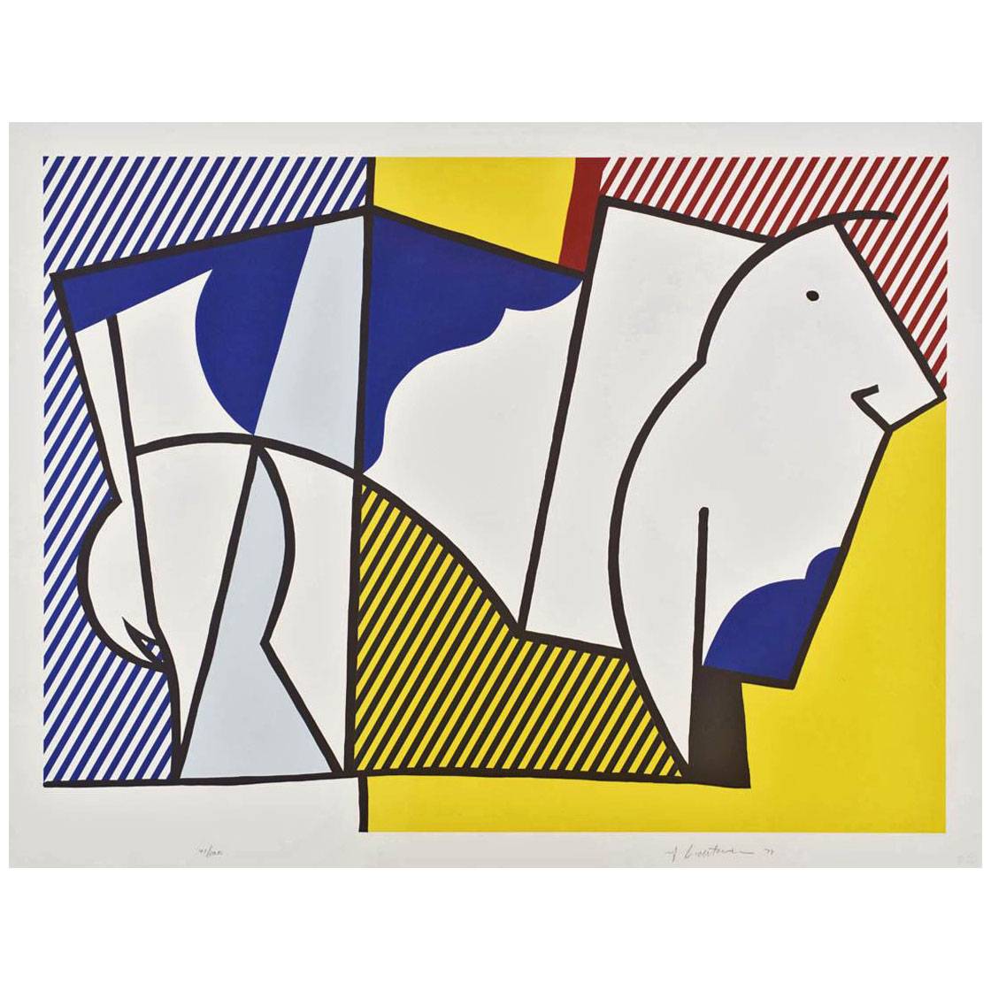 Roy Lichtenstein. Bull III. 1973. Tate Modern