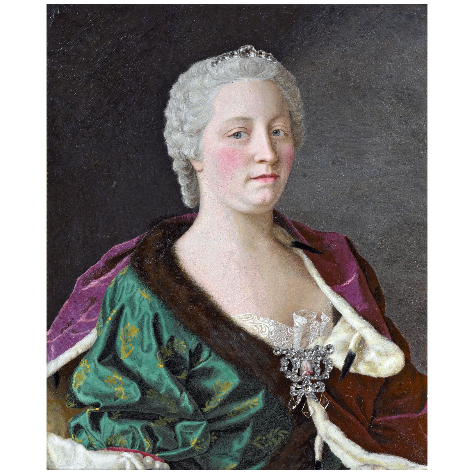 Jean-Etienne Liotard. Marie-Thérèse D'Autriche. 1747. Rijksmuseum Amsterdam