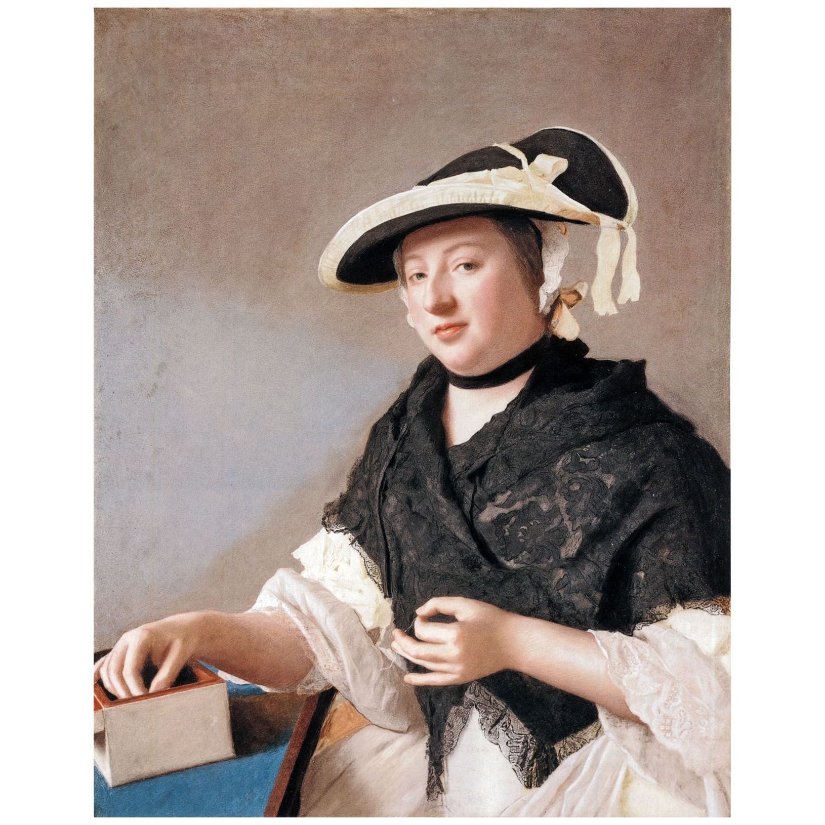 Jean-Etienne Liotard. Harriet Churchill. 1760. National Gallery Edinburgh