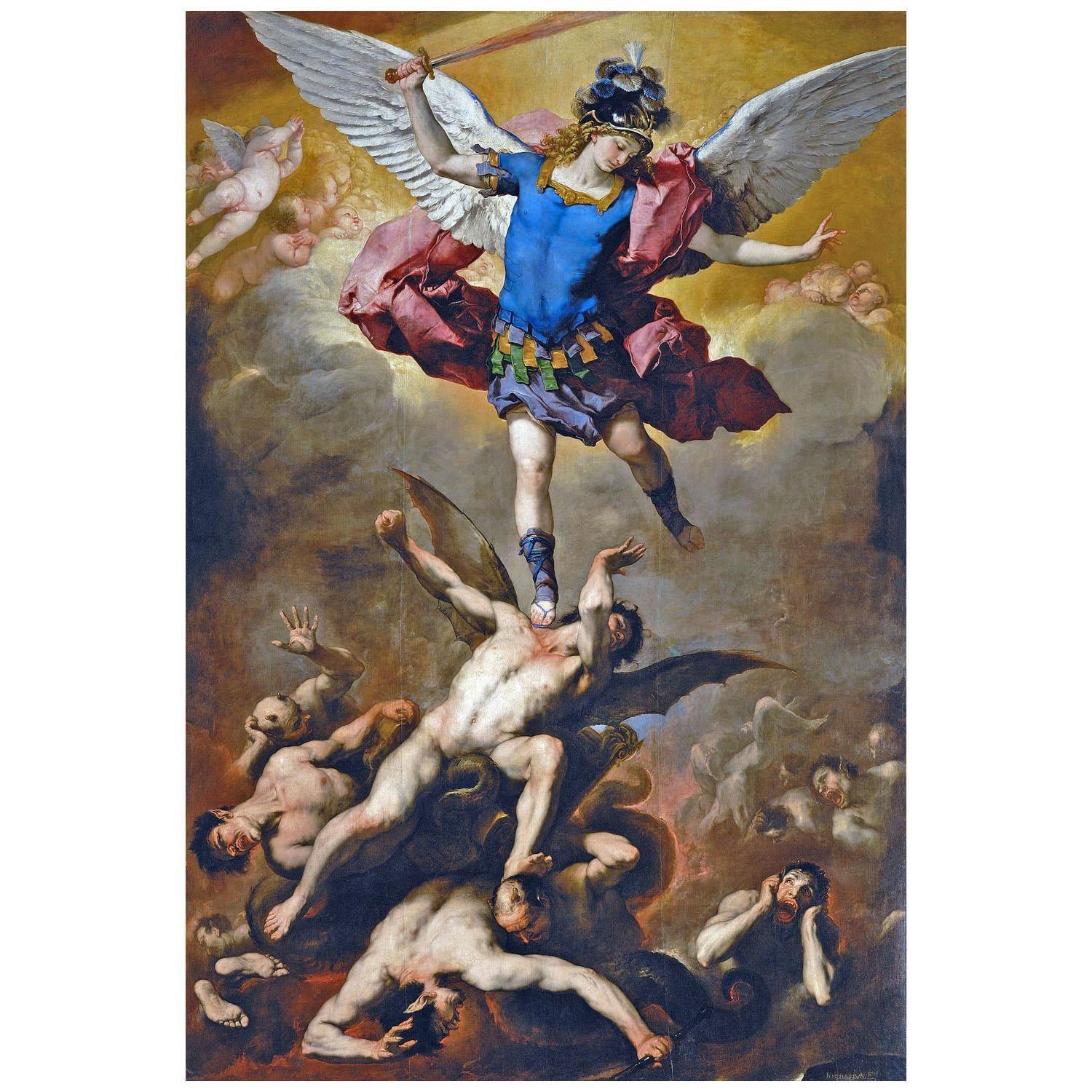 Luca Giordano. La caduta degli Angeli ribelli. 1666. KHM Wien