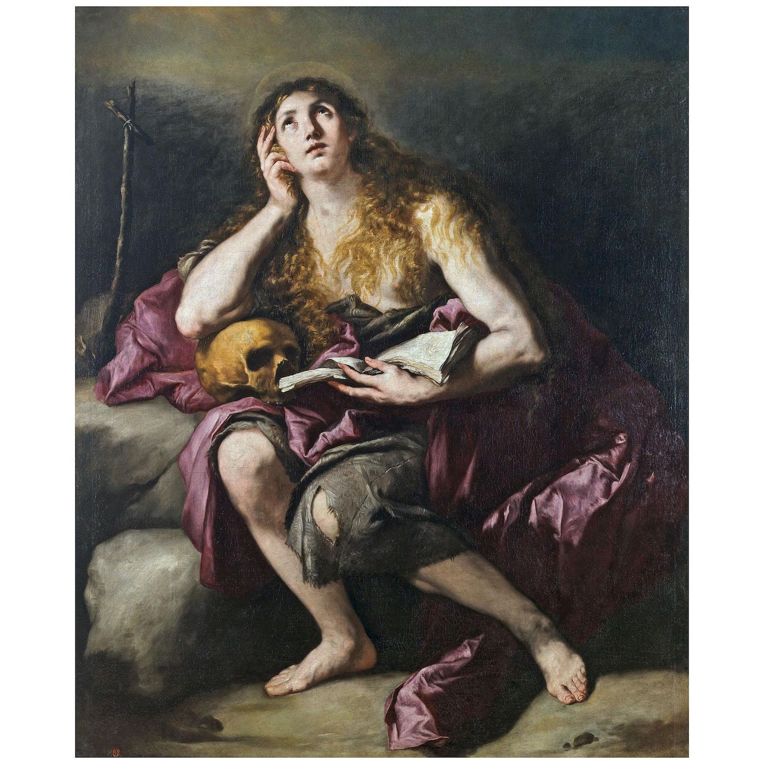 Luca Giordano. Maddalena penitente. 1665. Museo del Prado Madrid