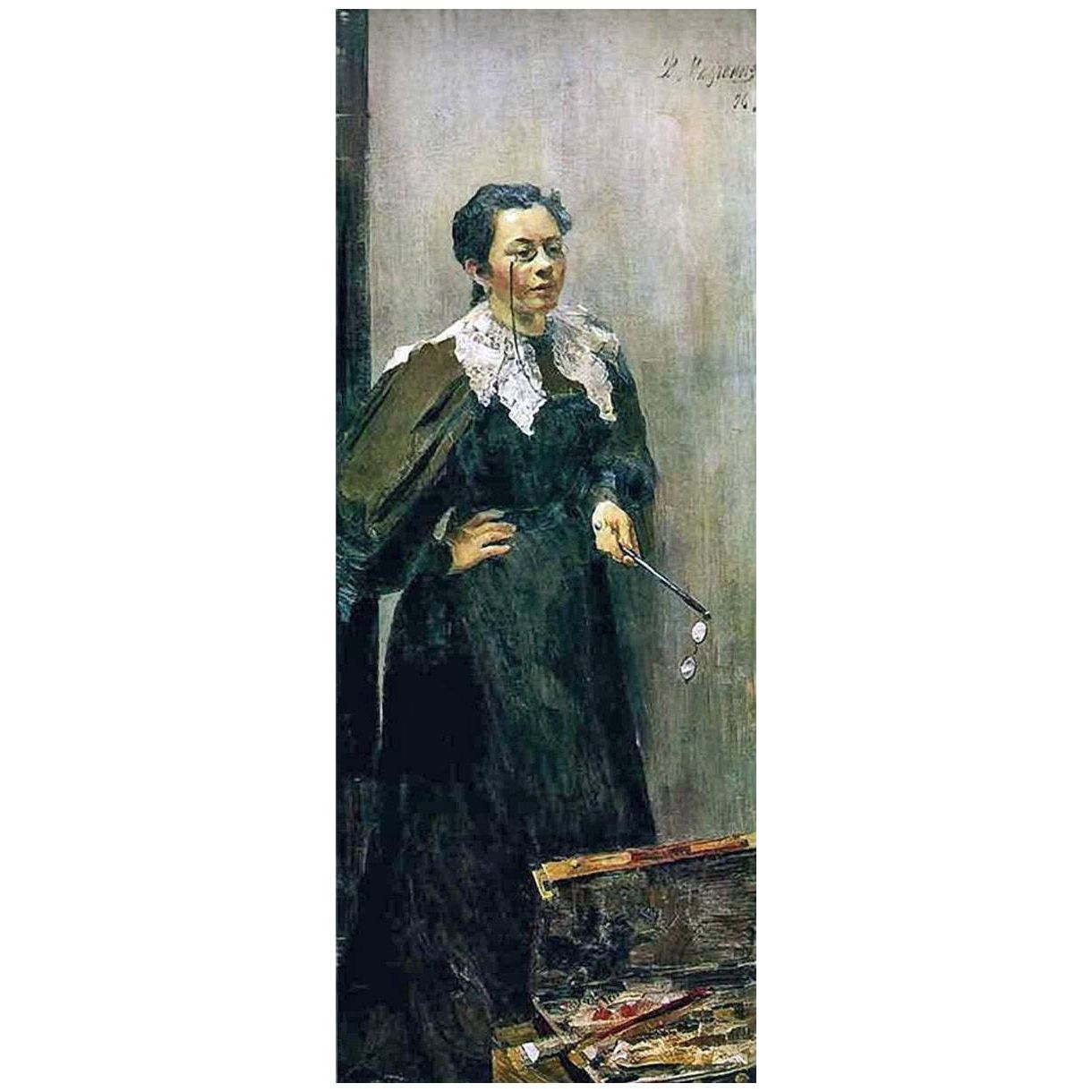 Филипп Малявин. Анна Остроумова-Лебедева. 1896. Русский музей