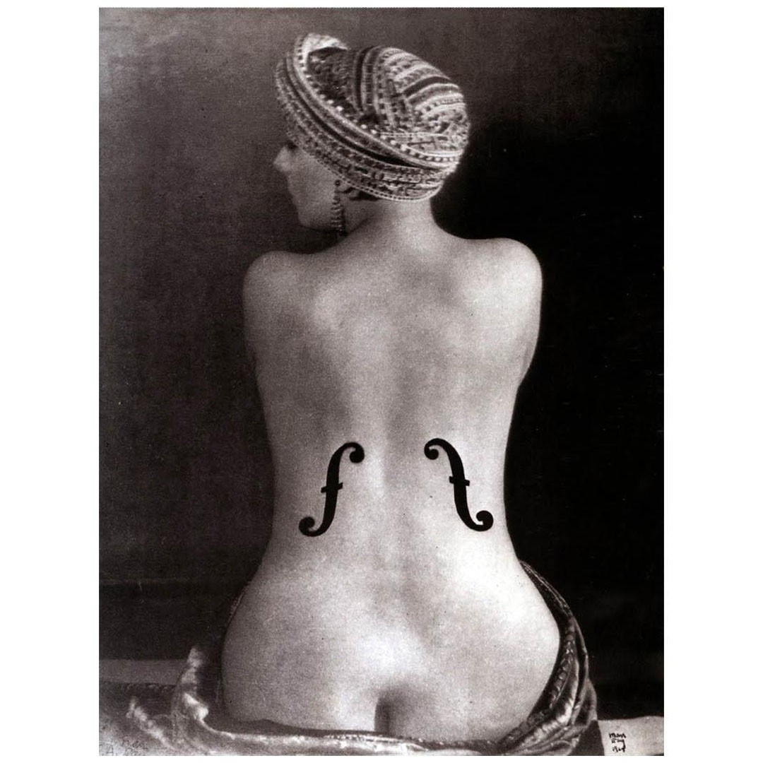 Man Ray. Ingre’s Violin. 1924