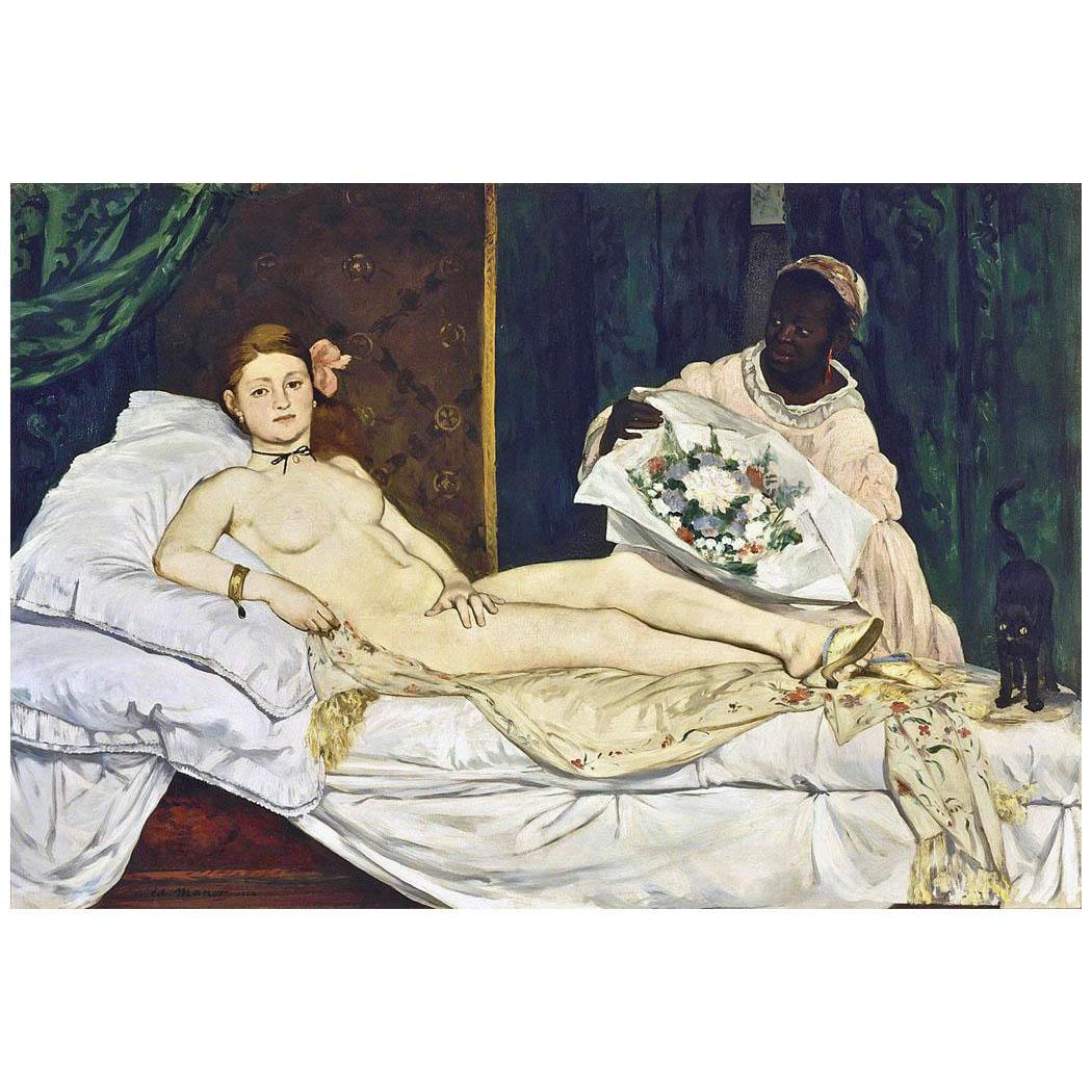 Edouard Manet. Olympia. 1863. Musee d’Orsay