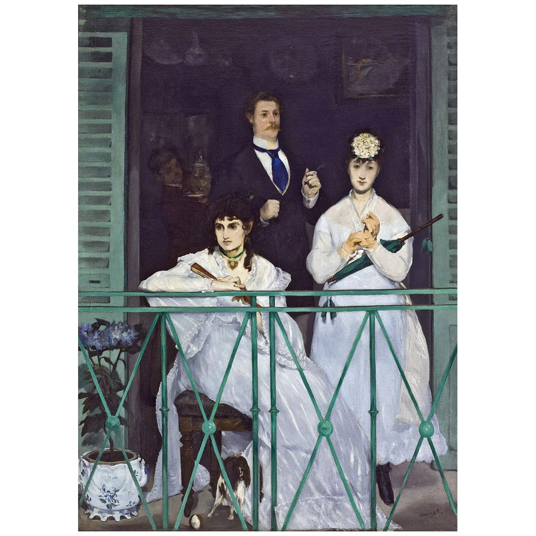 Edouard Manet. La balcon. 1869. Musee d’Orsay
