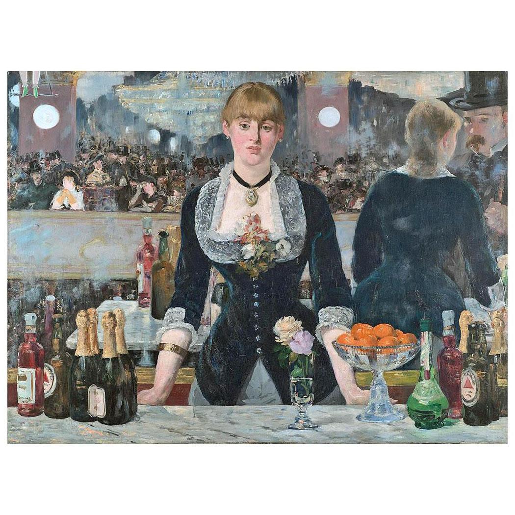 Edouard Manet. Bar aux Folies-Bergere. 1882. Courtauld Gallery, London