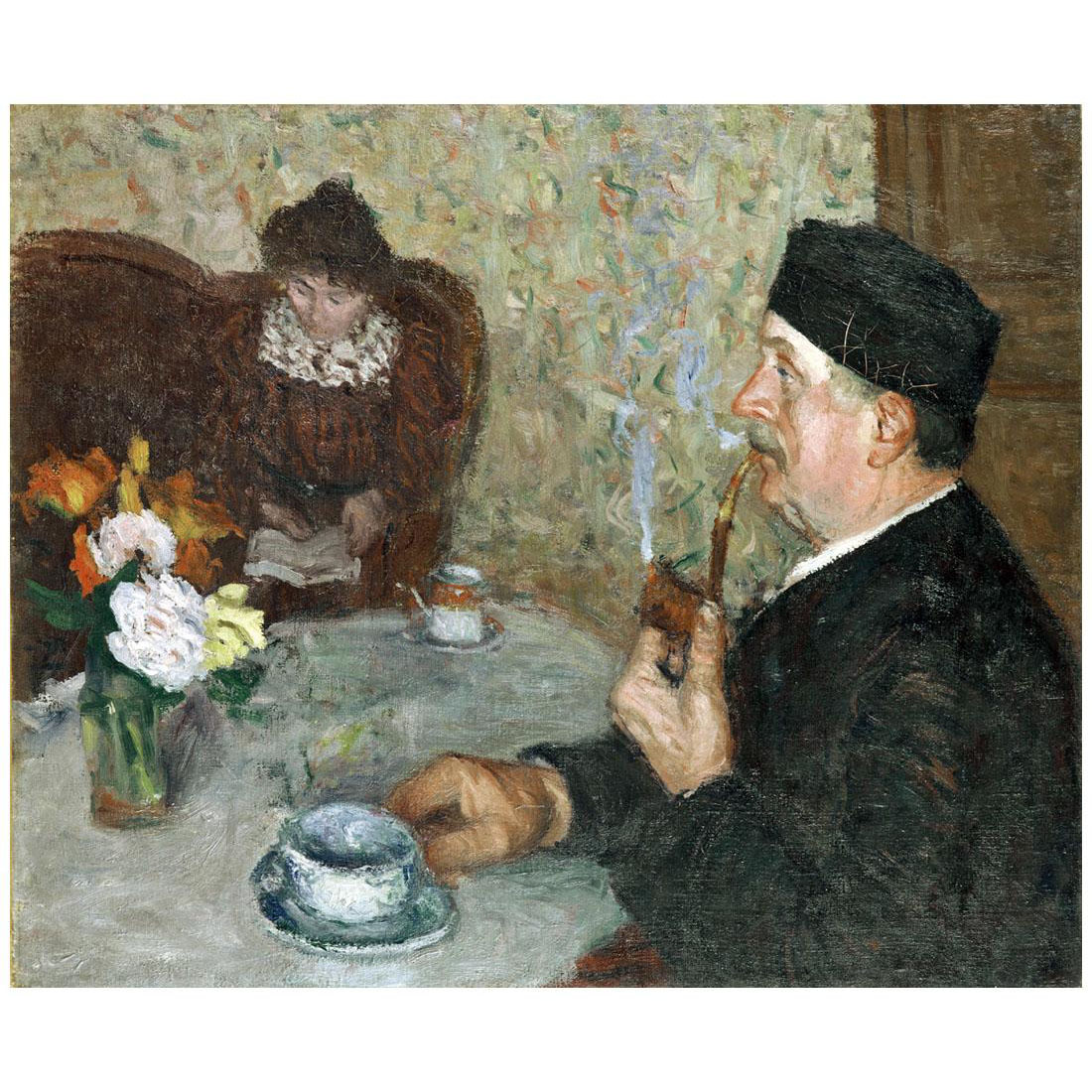 Albert Marquet. Portrait du pere et de la mere de l'artiste. 1898. MUSBA Bordeuux