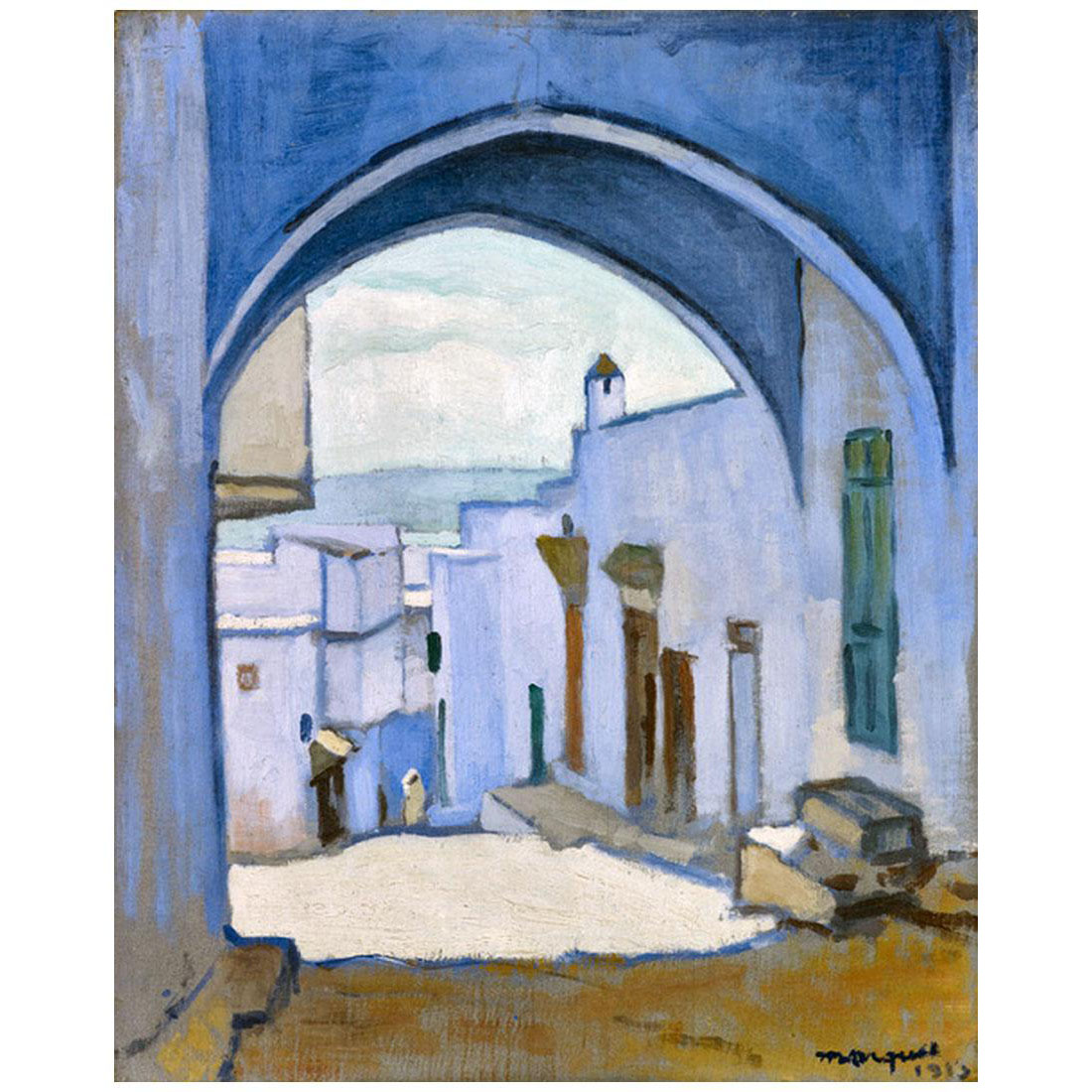 Albert Marquet. La Citadelle a Tanger. 1913. Musee de Grenoble
