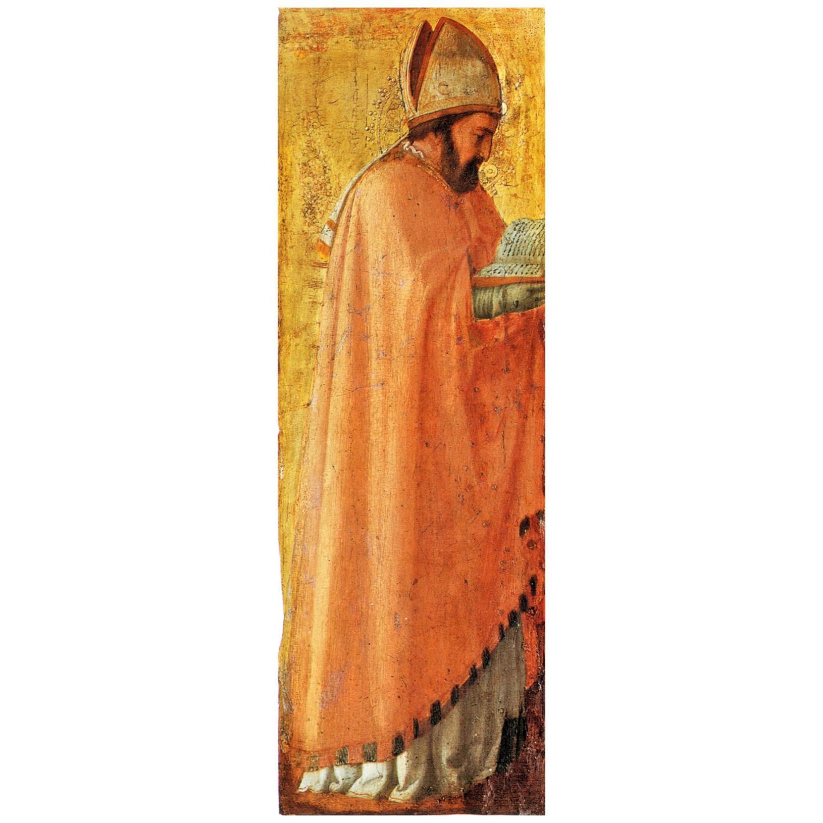 Мазаччо. Св. Августин. 1426. Национальная галерея, Берлин