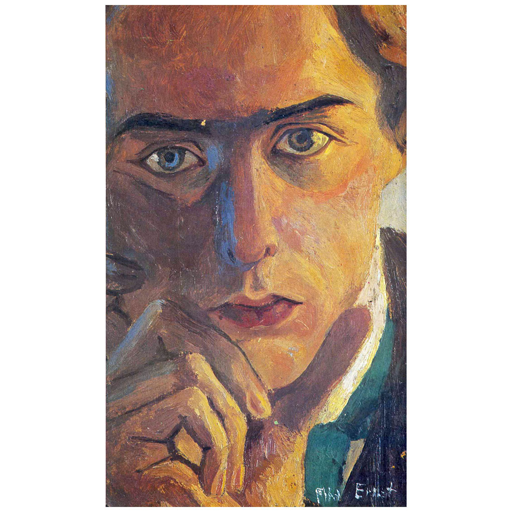 Max Ernst. Self-Portrait. 1909