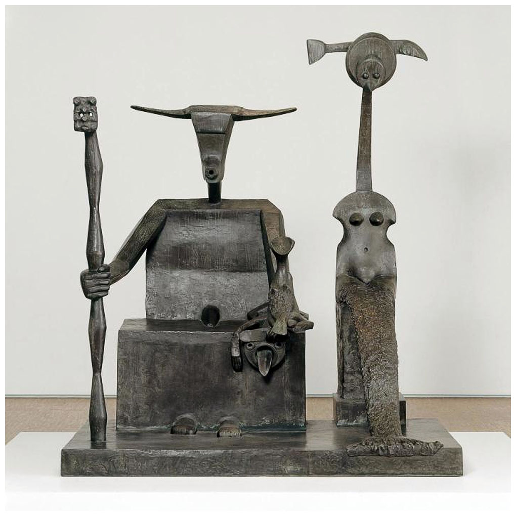 Max Ernst. Capricorn. 1948-1950. Gemaldegalerie Berlin