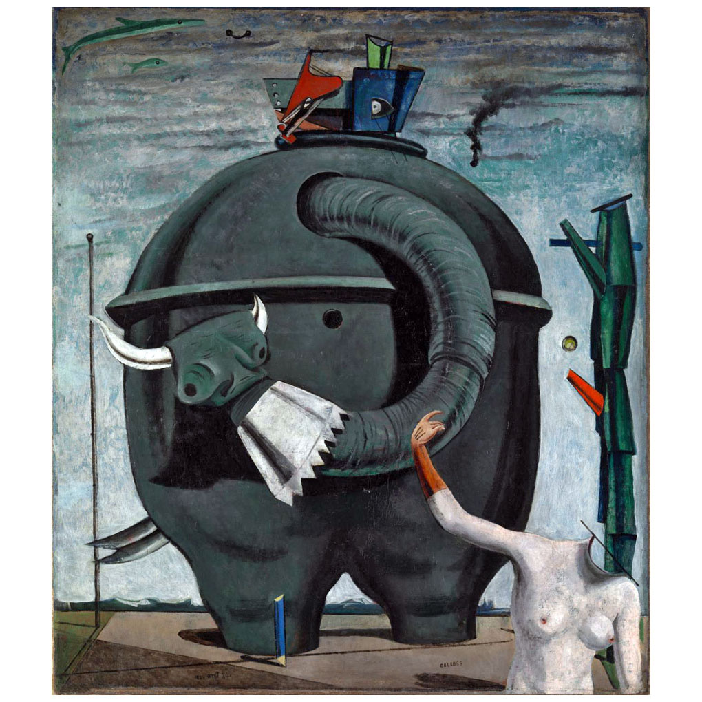 Max Ernst. L’elephant Celebes. 1921. Tate Modern London