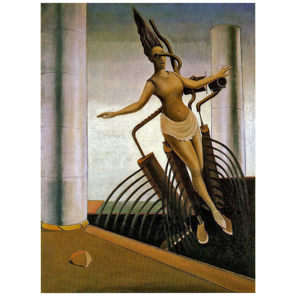 Max Ernst. La femme chancelante. 1923. K20 Dusseldorf