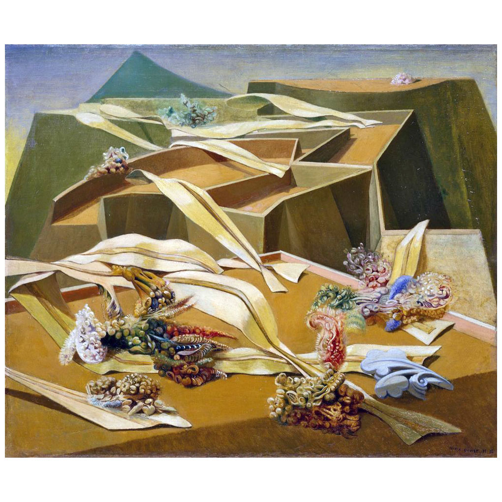 Max Ernst. Jardin gobe avions. 1935-1936. Guggenheim Museum Venice