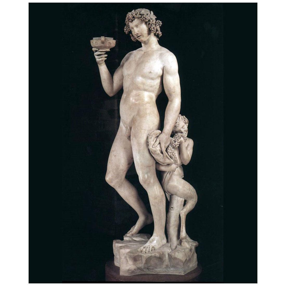 Michelangelo Buonarroti. Bacco. 1498-1497. Museo del Burgello, Firenze